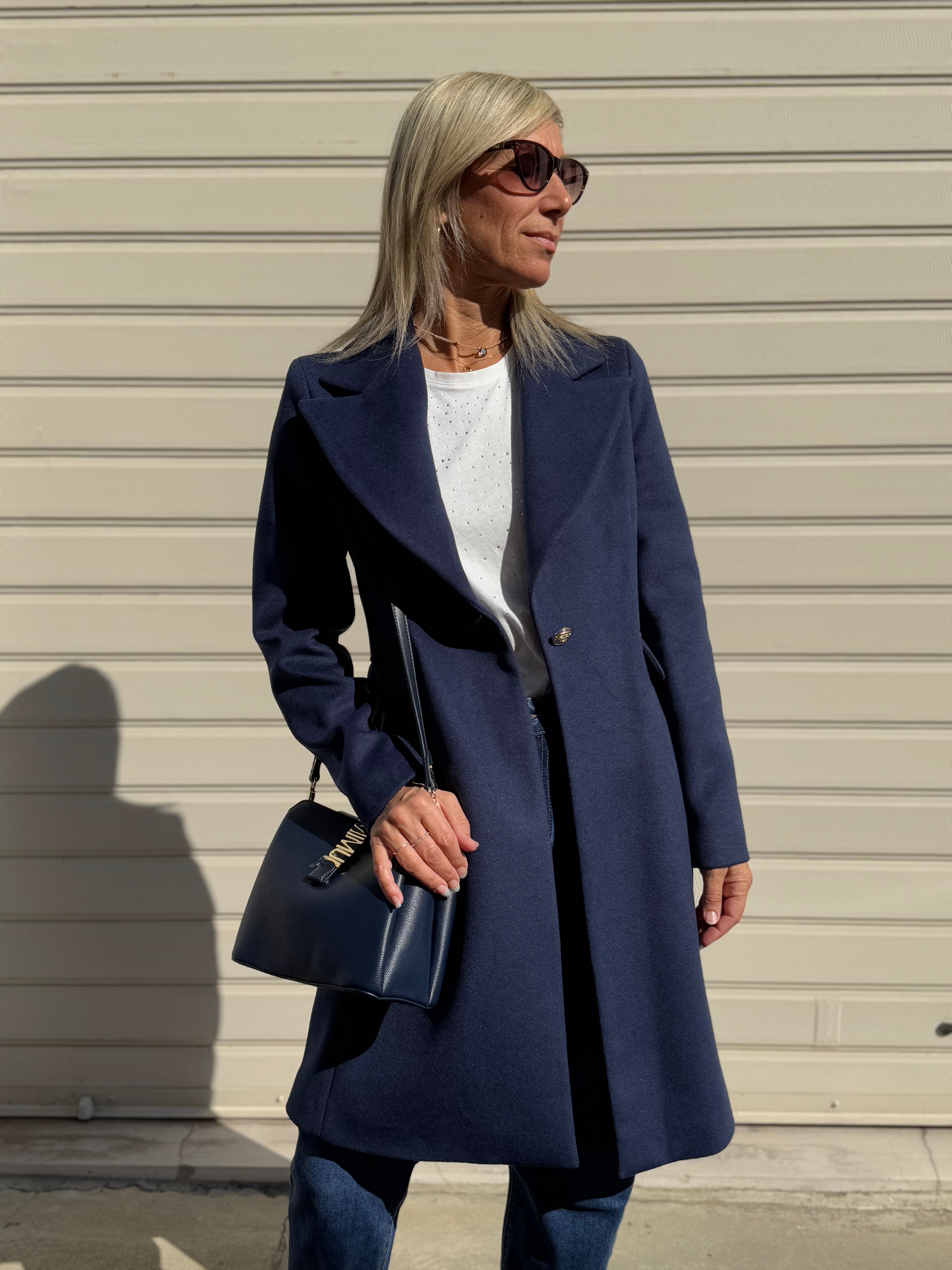 Cappotto monobottone artigli