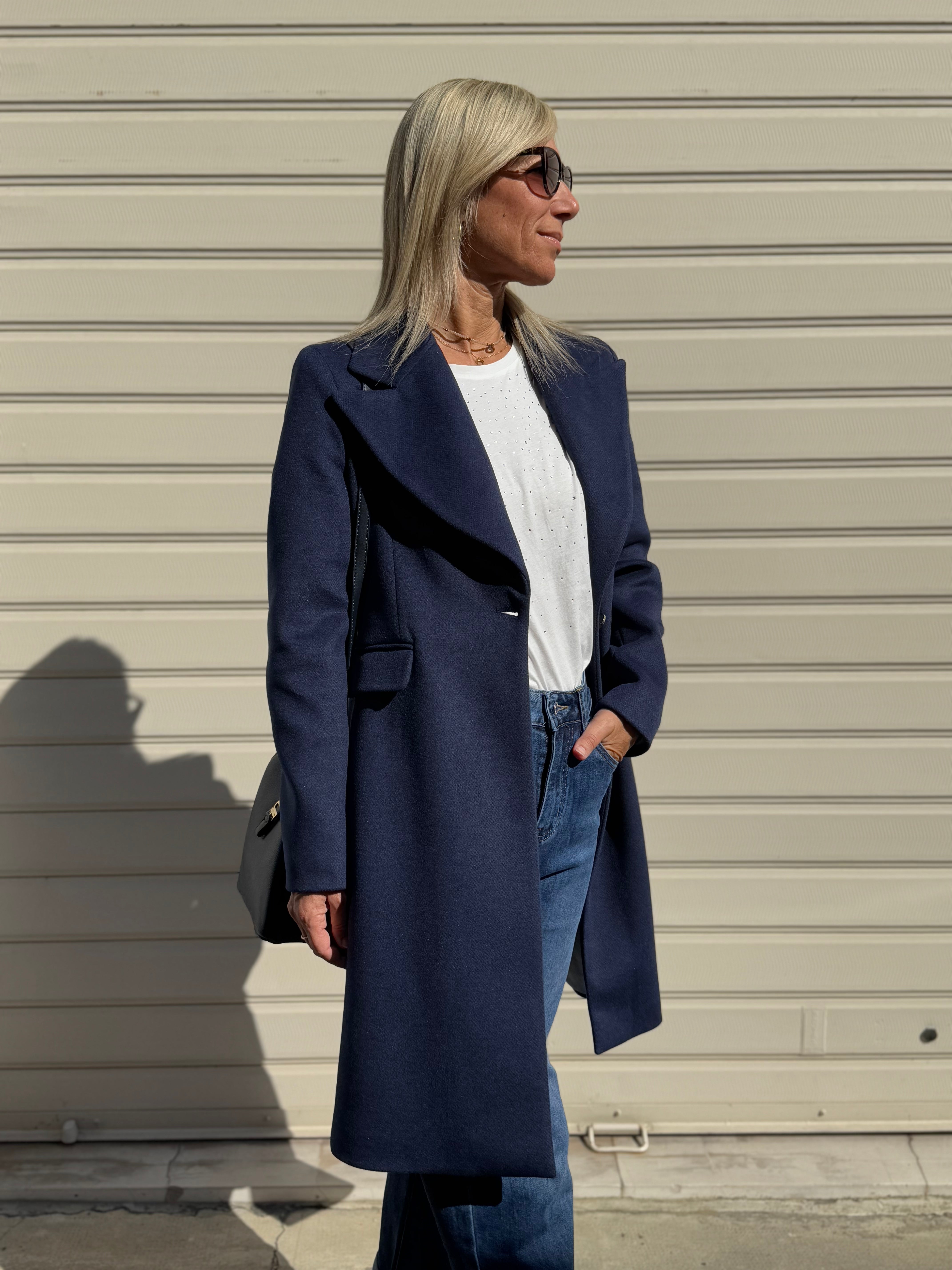 Cappotto monobottone artigli
