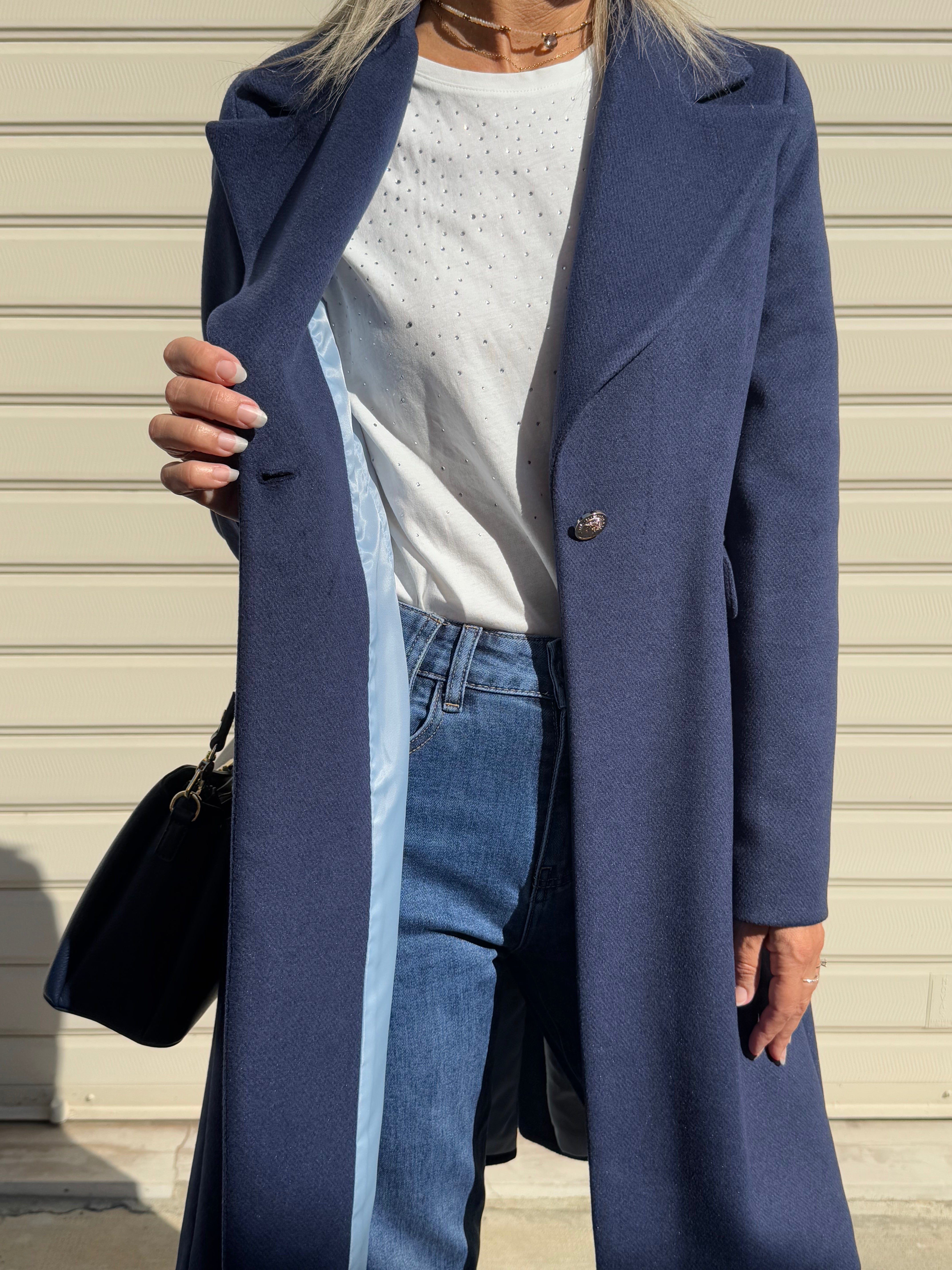 Cappotto monobottone artigli