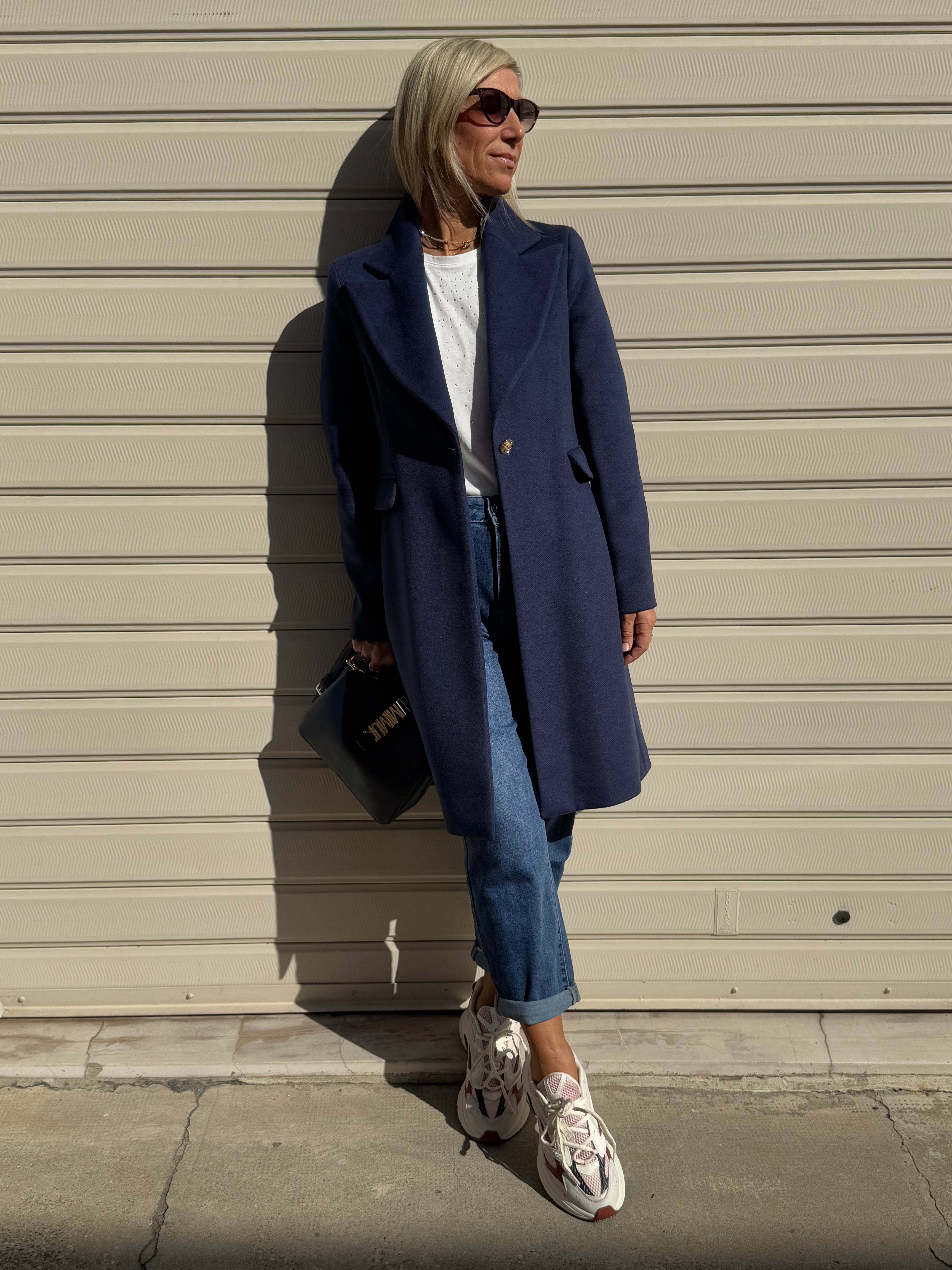 Cappotto monobottone artigli