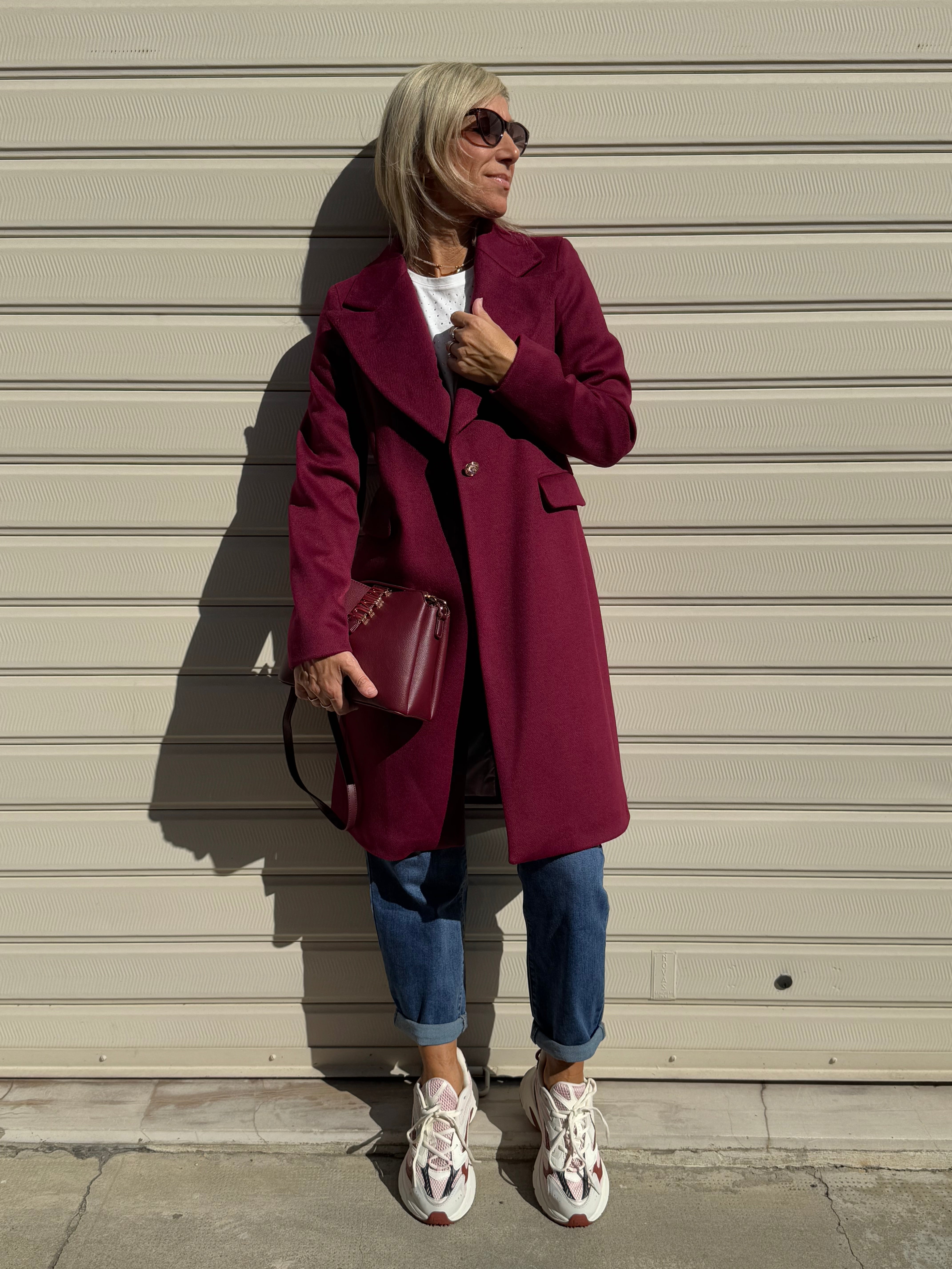 Cappotto monobottone artigli