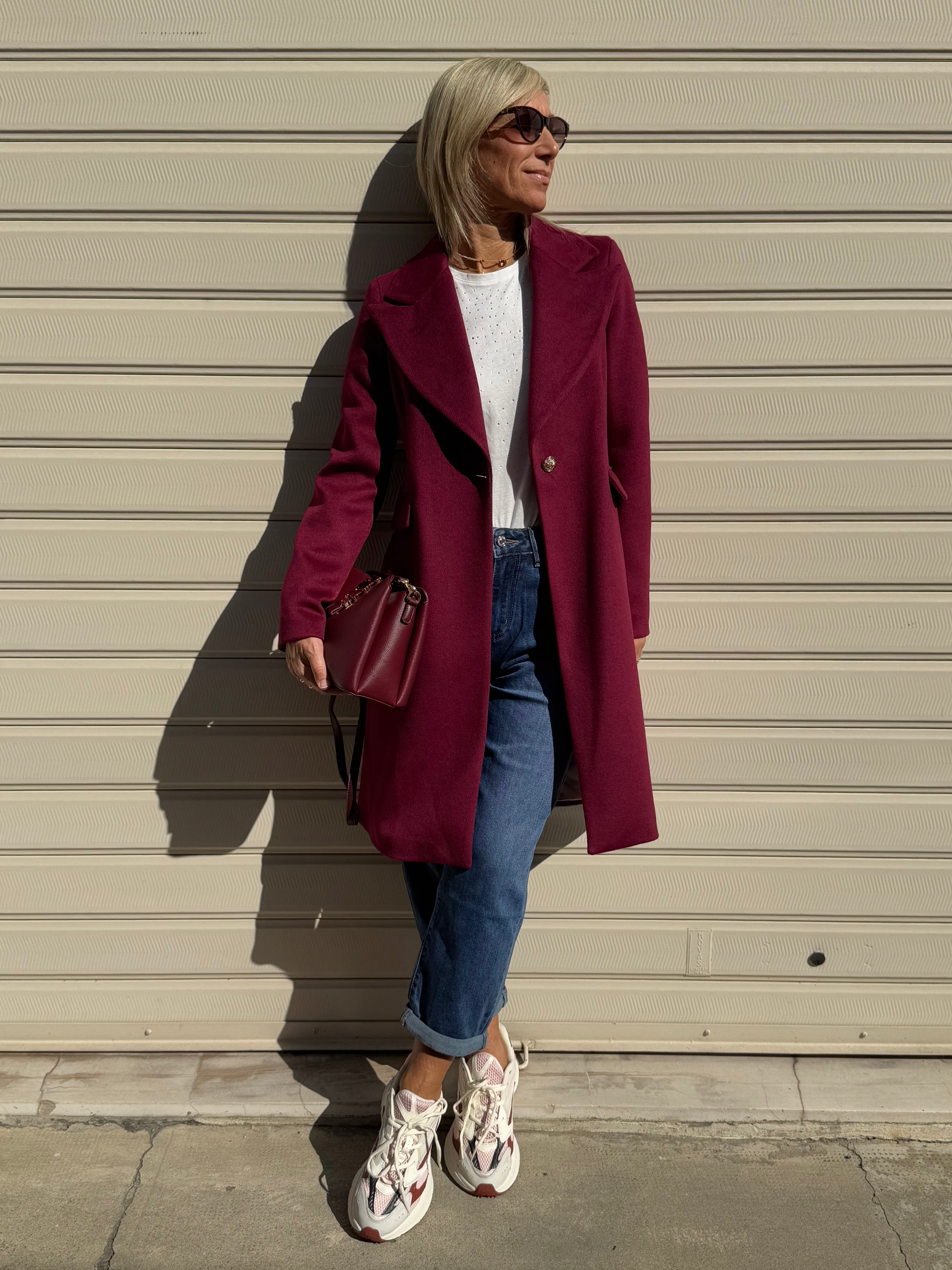 Cappotto monobottone artigli