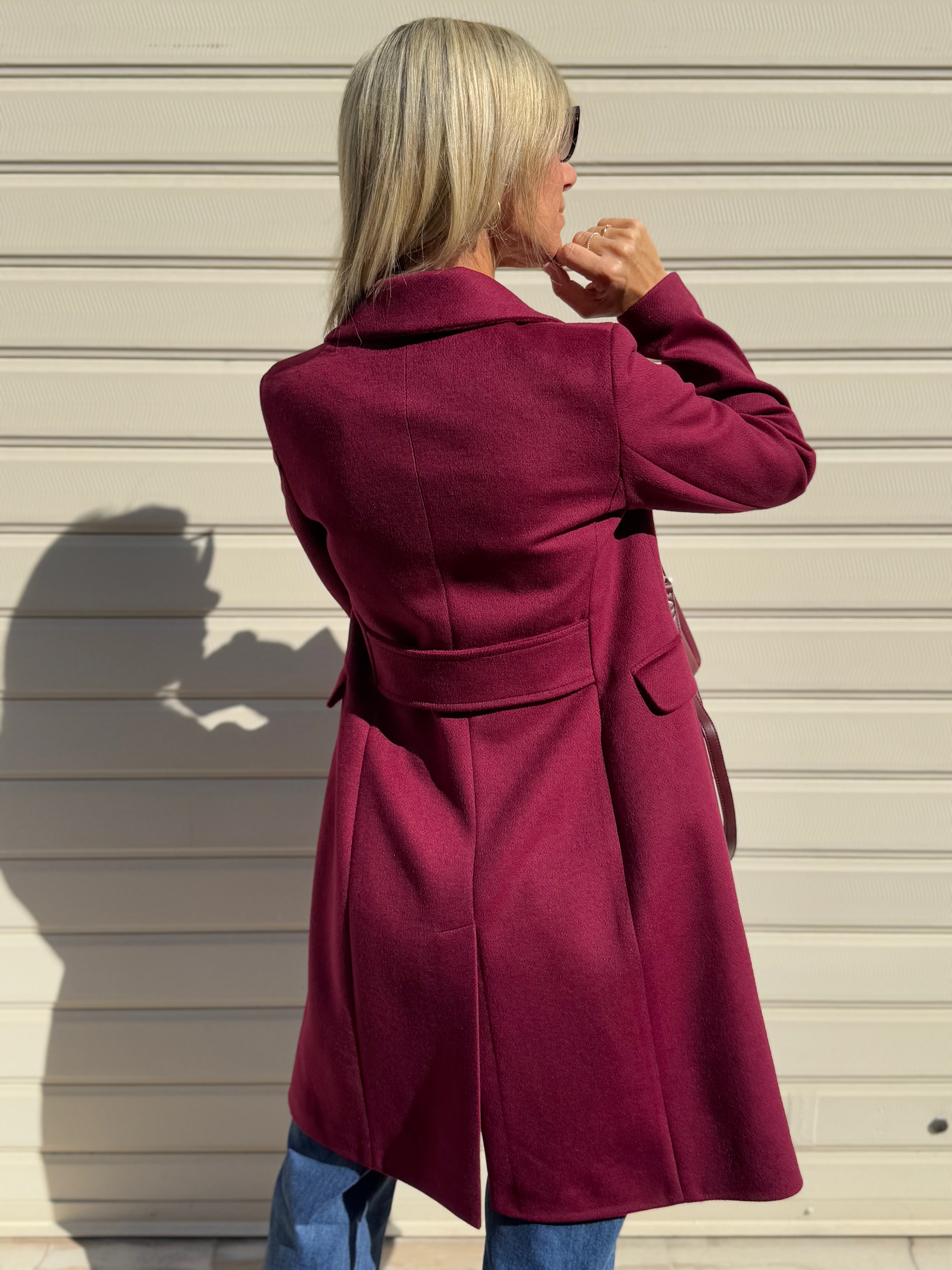 Cappotto monobottone artigli