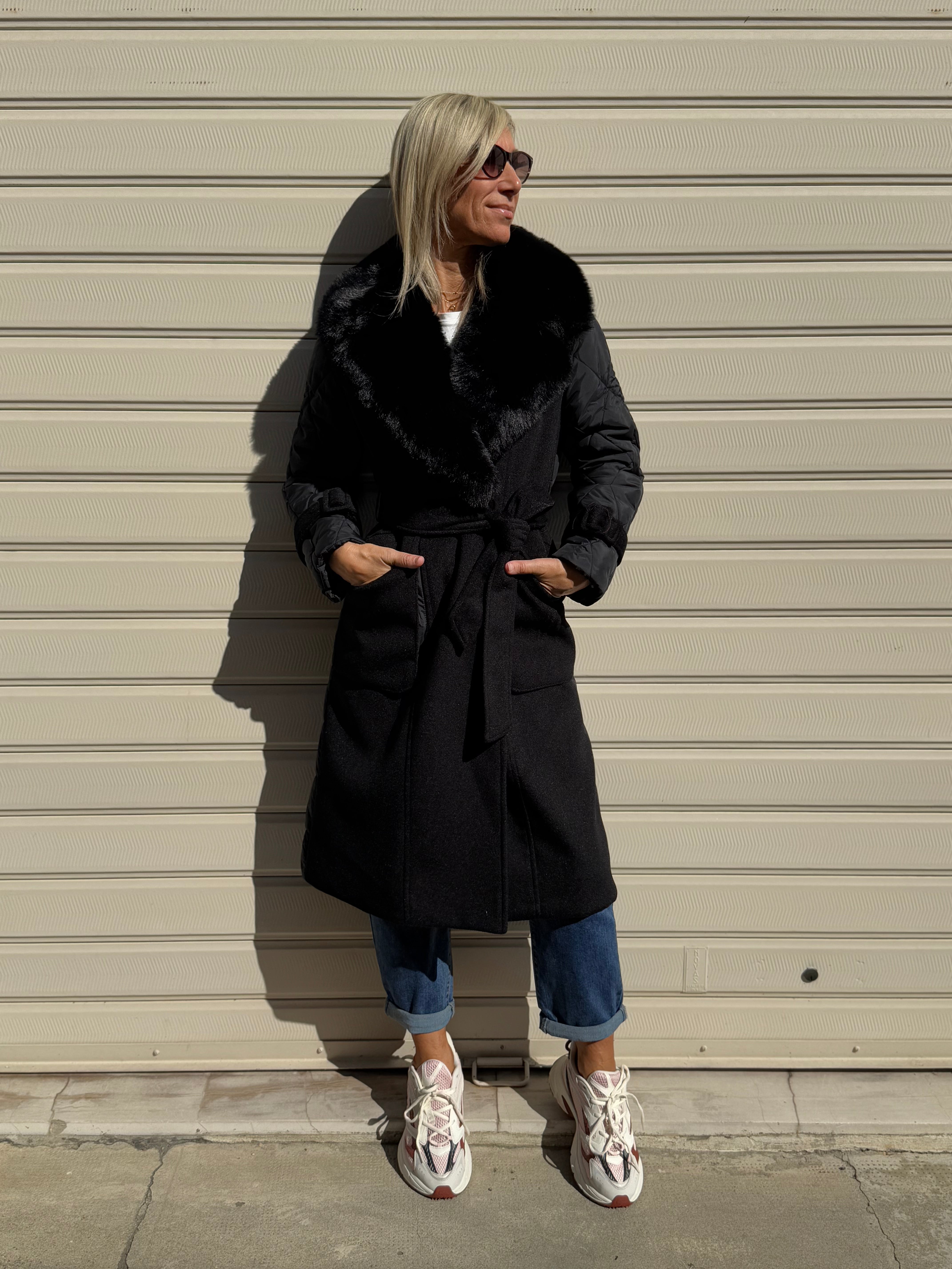 Cappotto piumino artigli