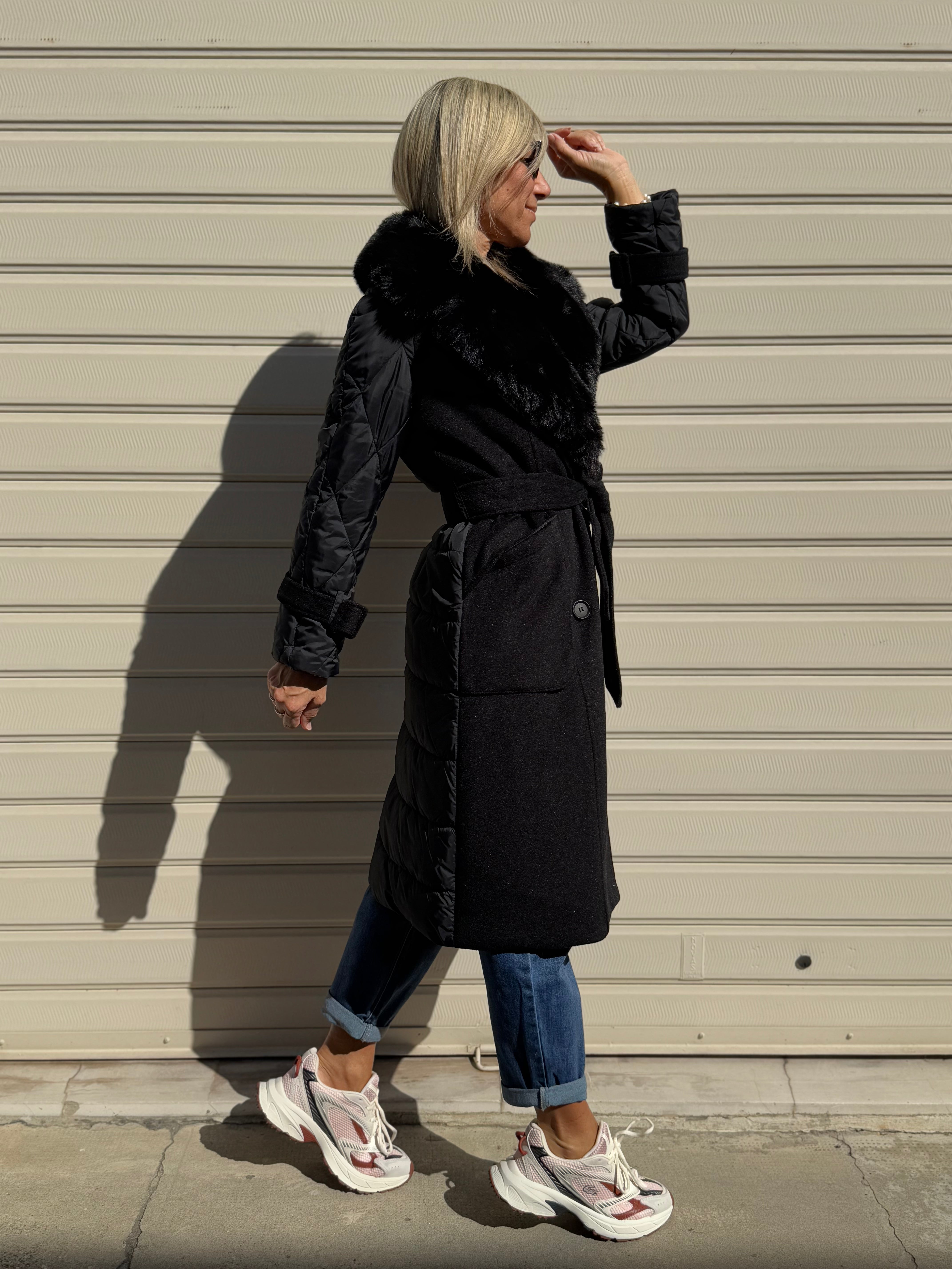 Cappotto piumino artigli