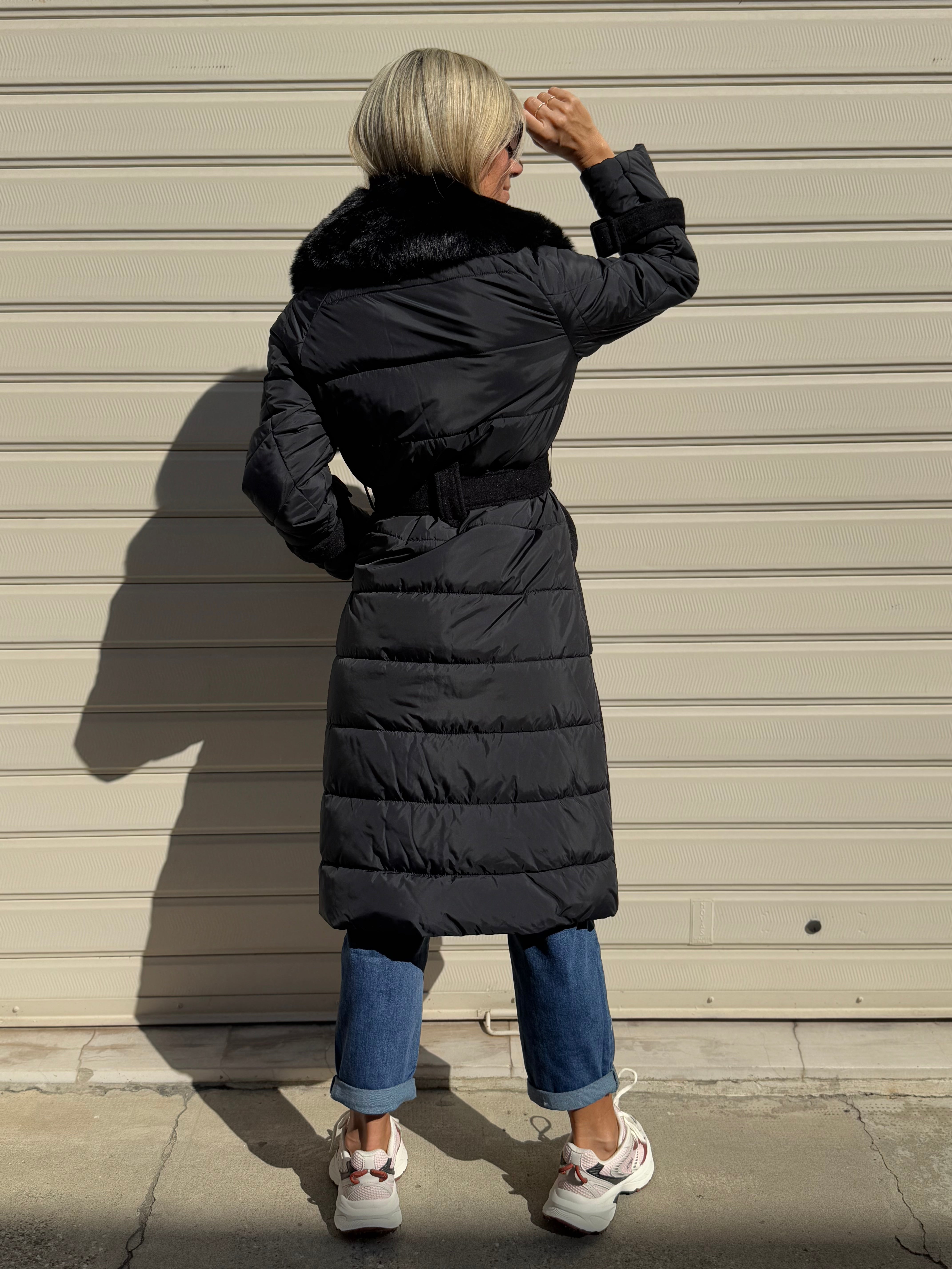 Cappotto piumino artigli