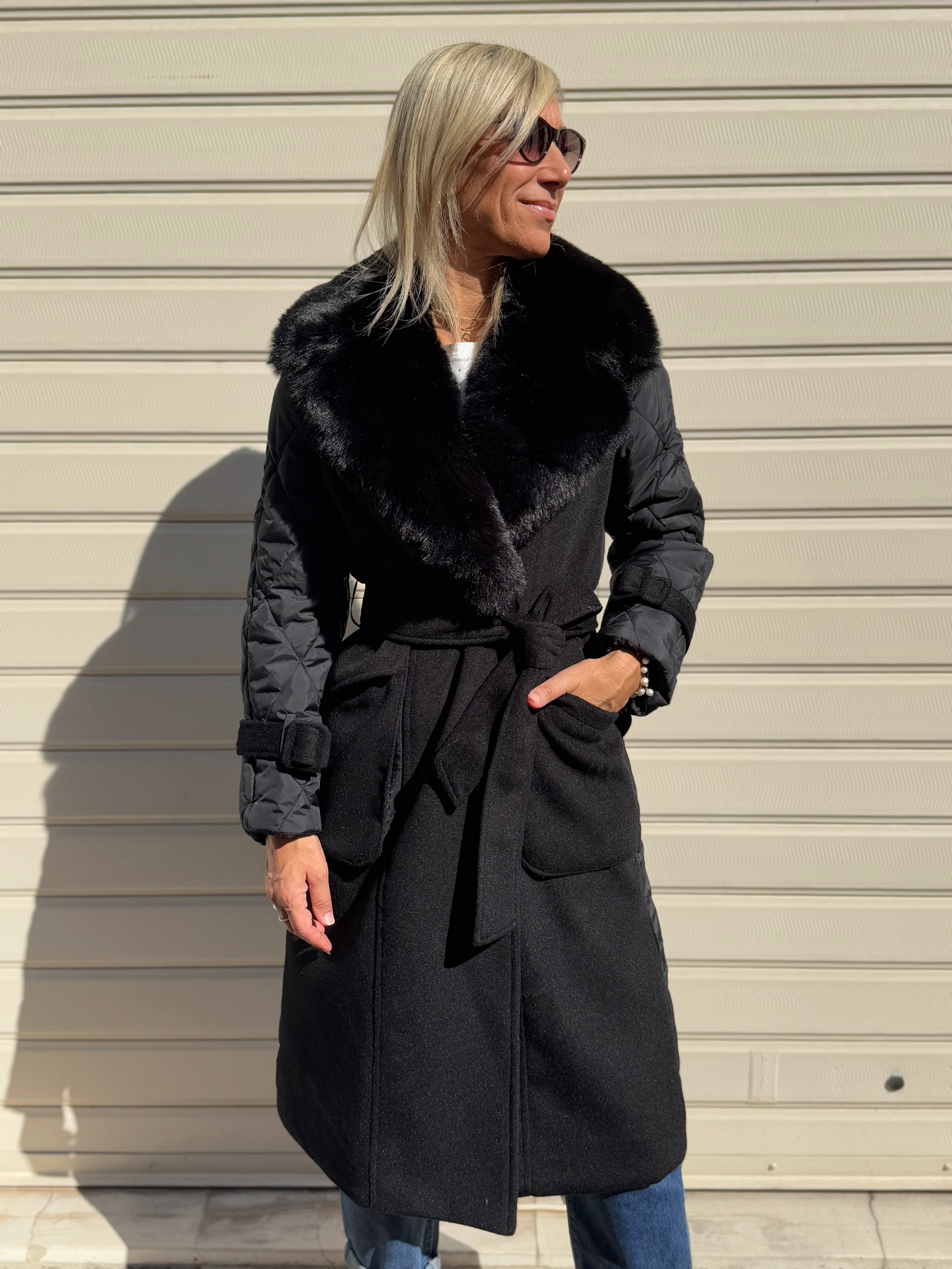 Cappotto piumino artigli