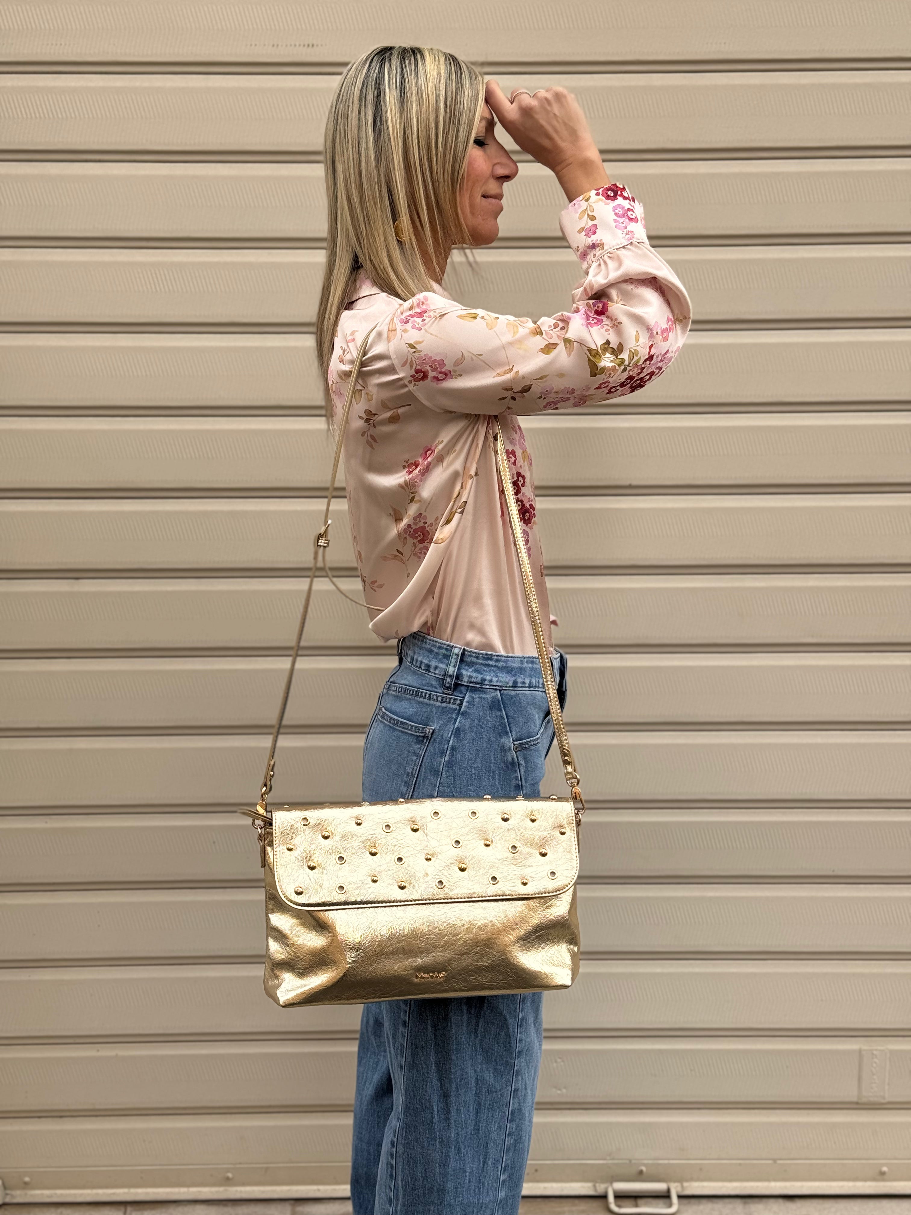 Borsa busta borchie Mimì