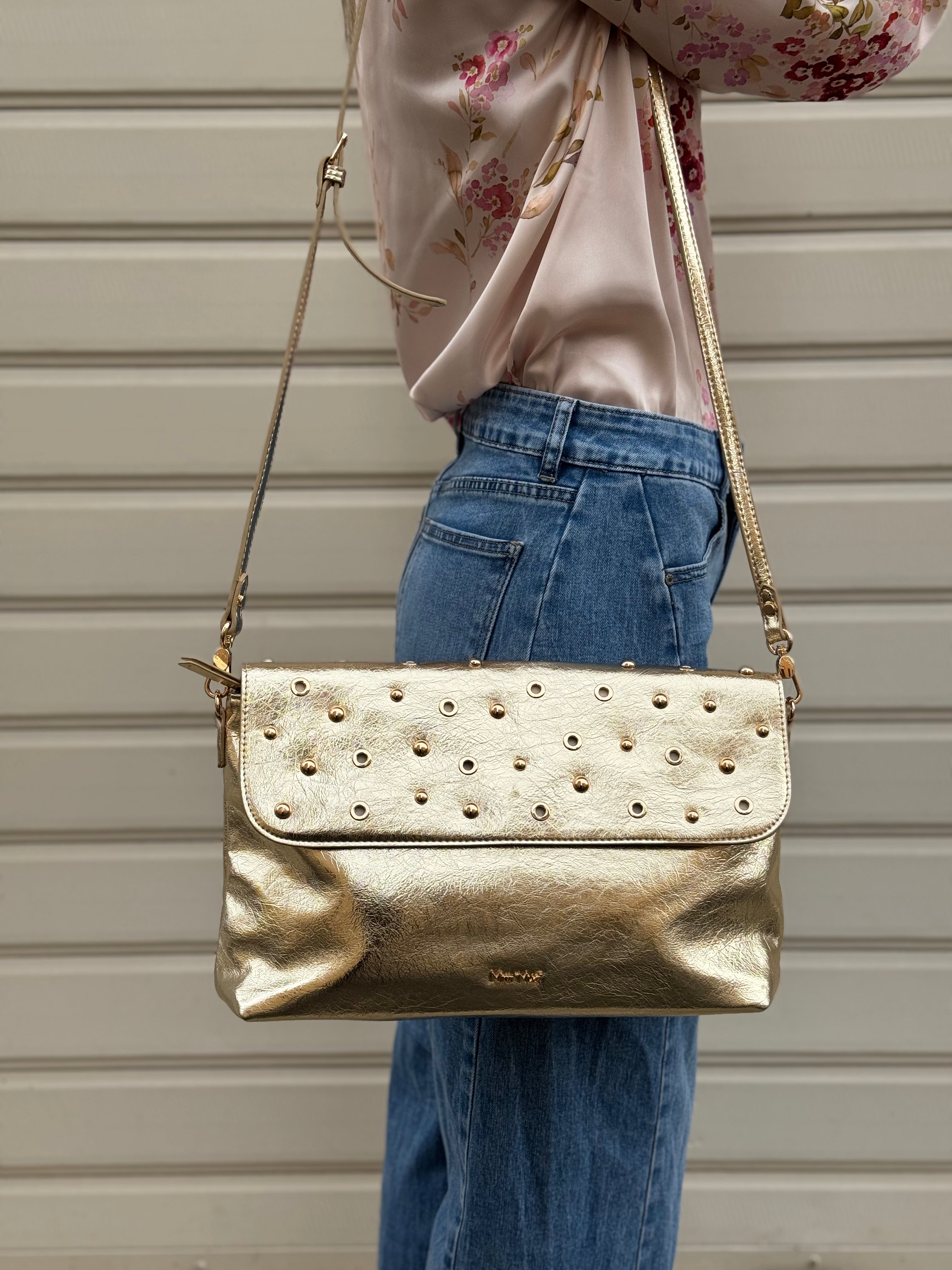 Borsa busta borchie Mimì