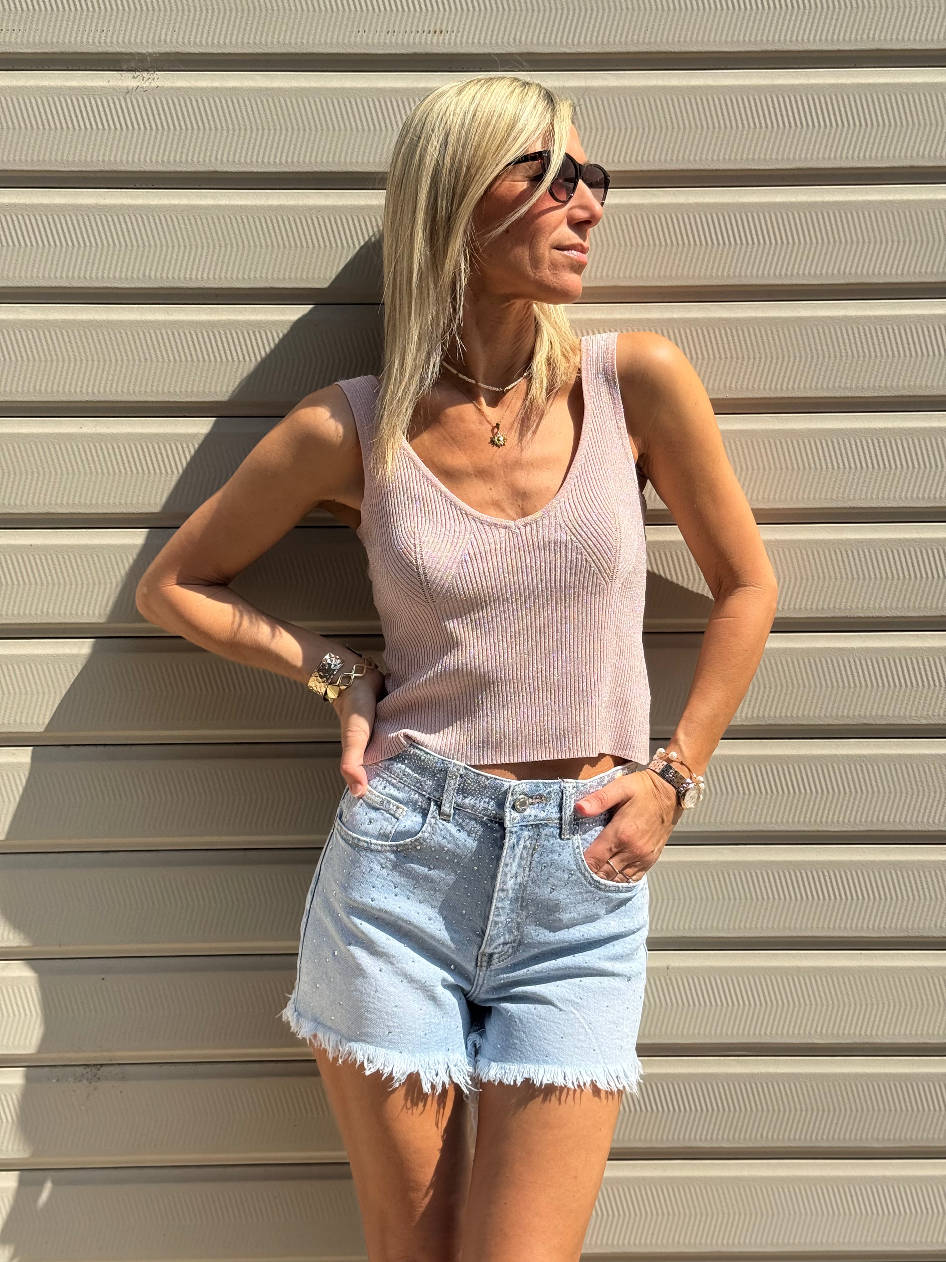 Top Costine Lurex