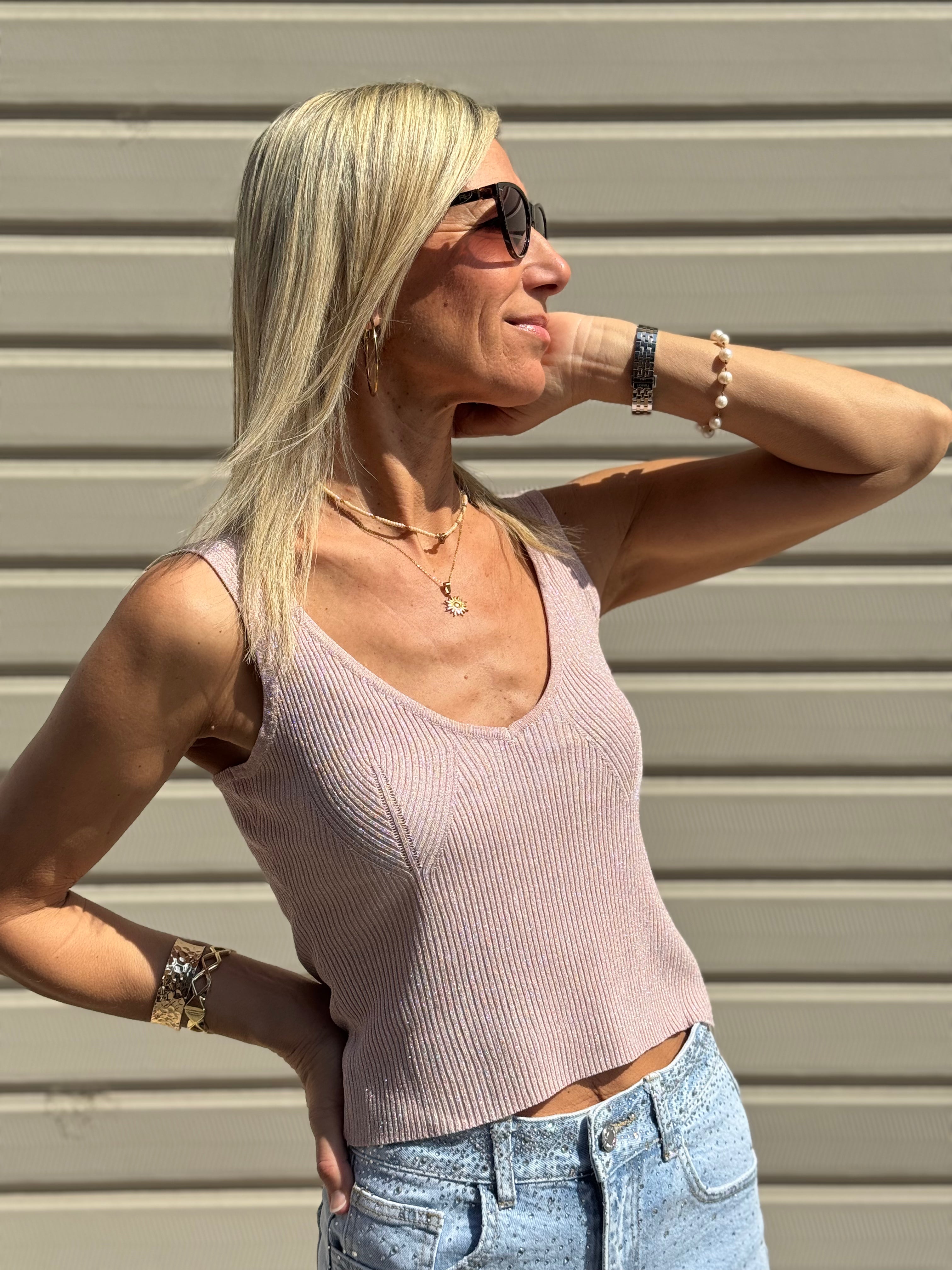 Top Costine Lurex