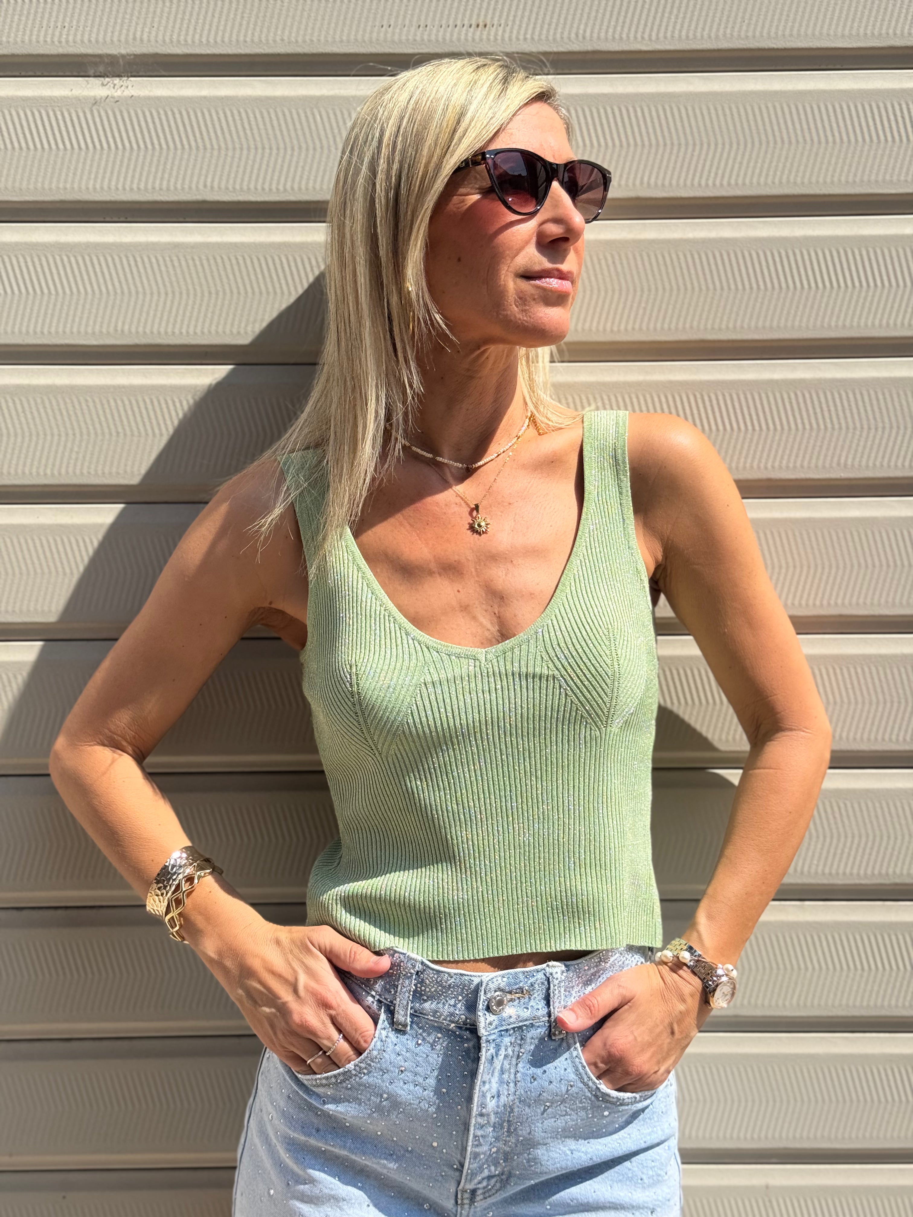 Top Costine Lurex