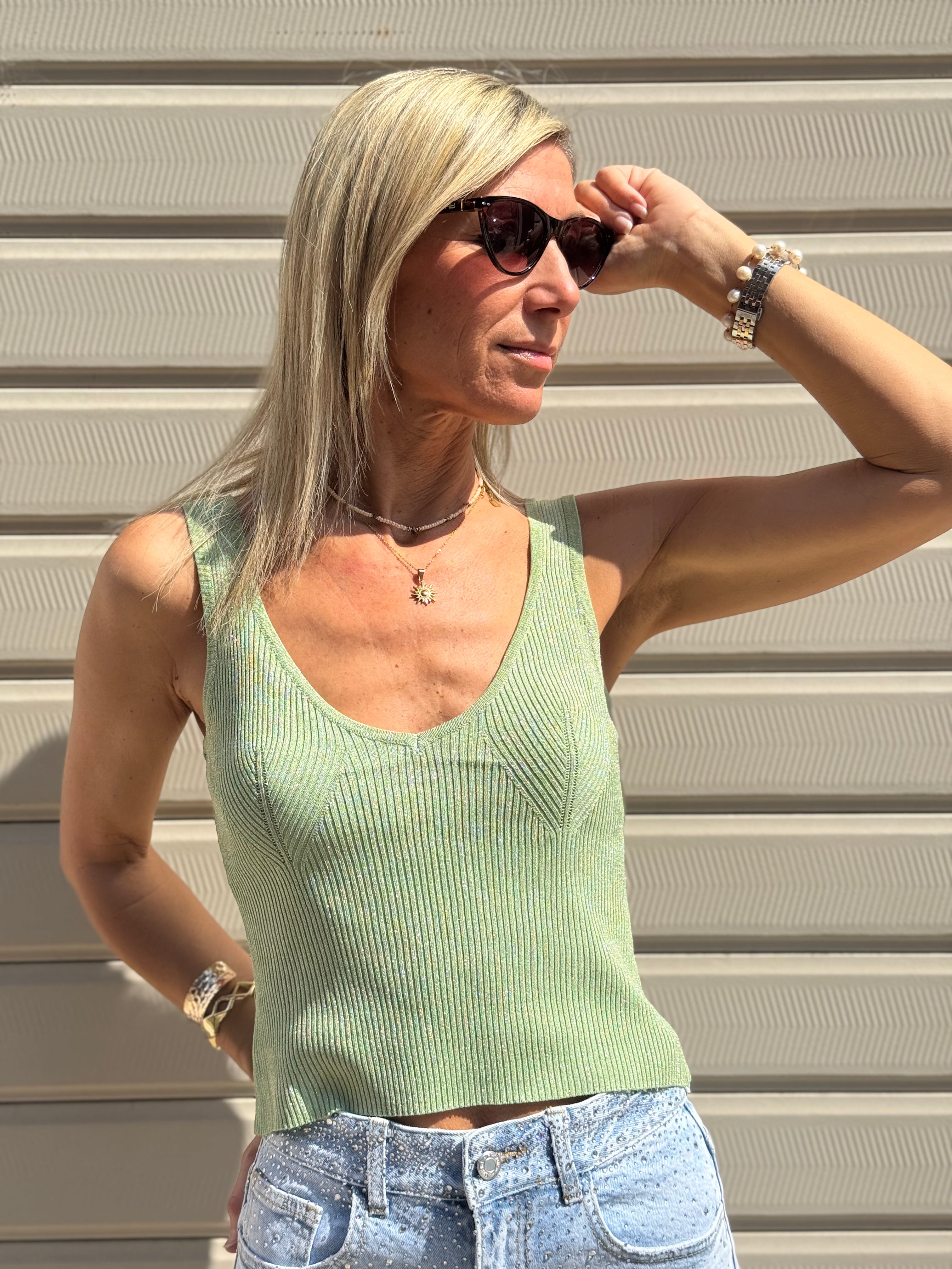 Top Costine Lurex