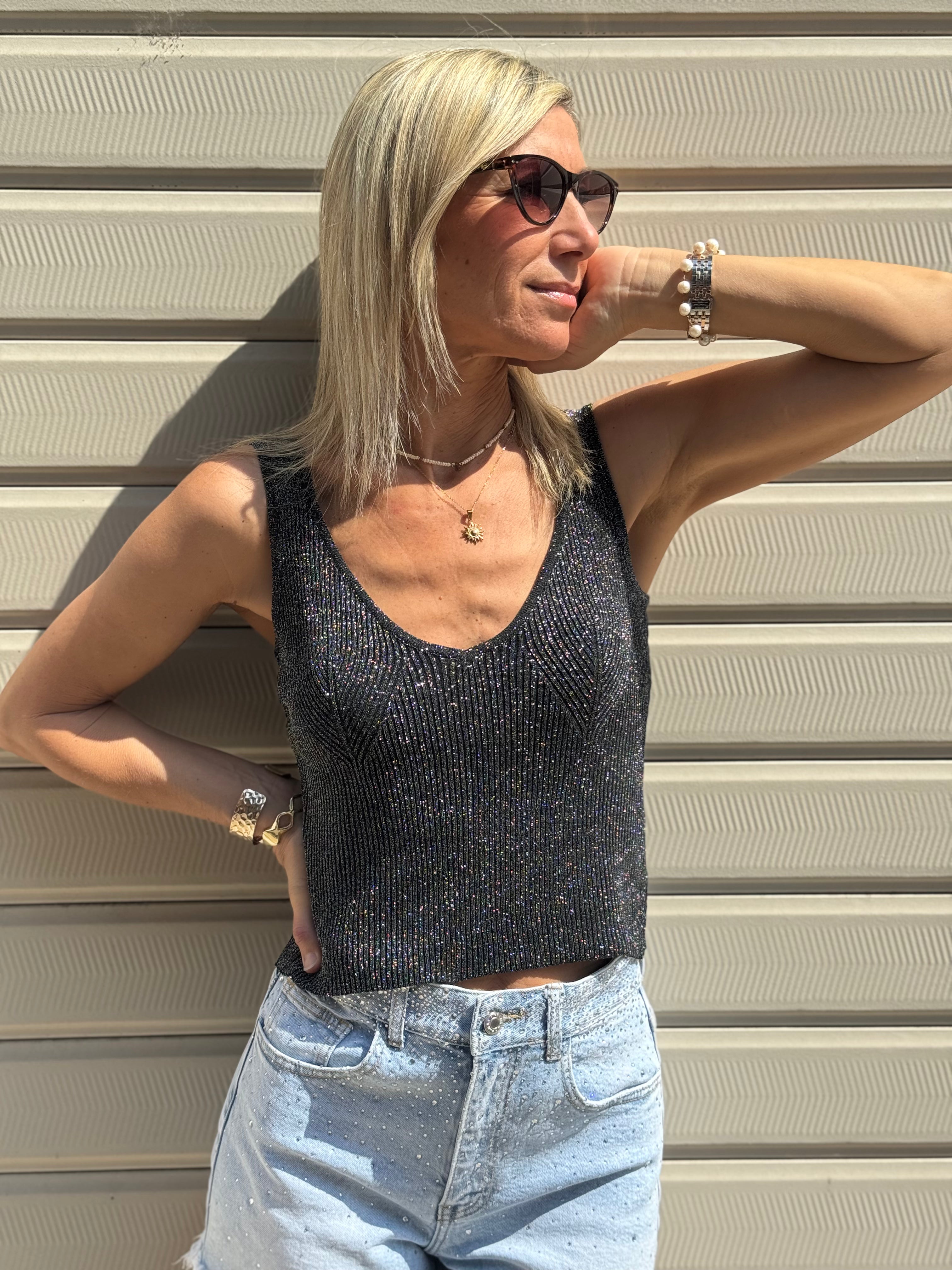Top Costine Lurex