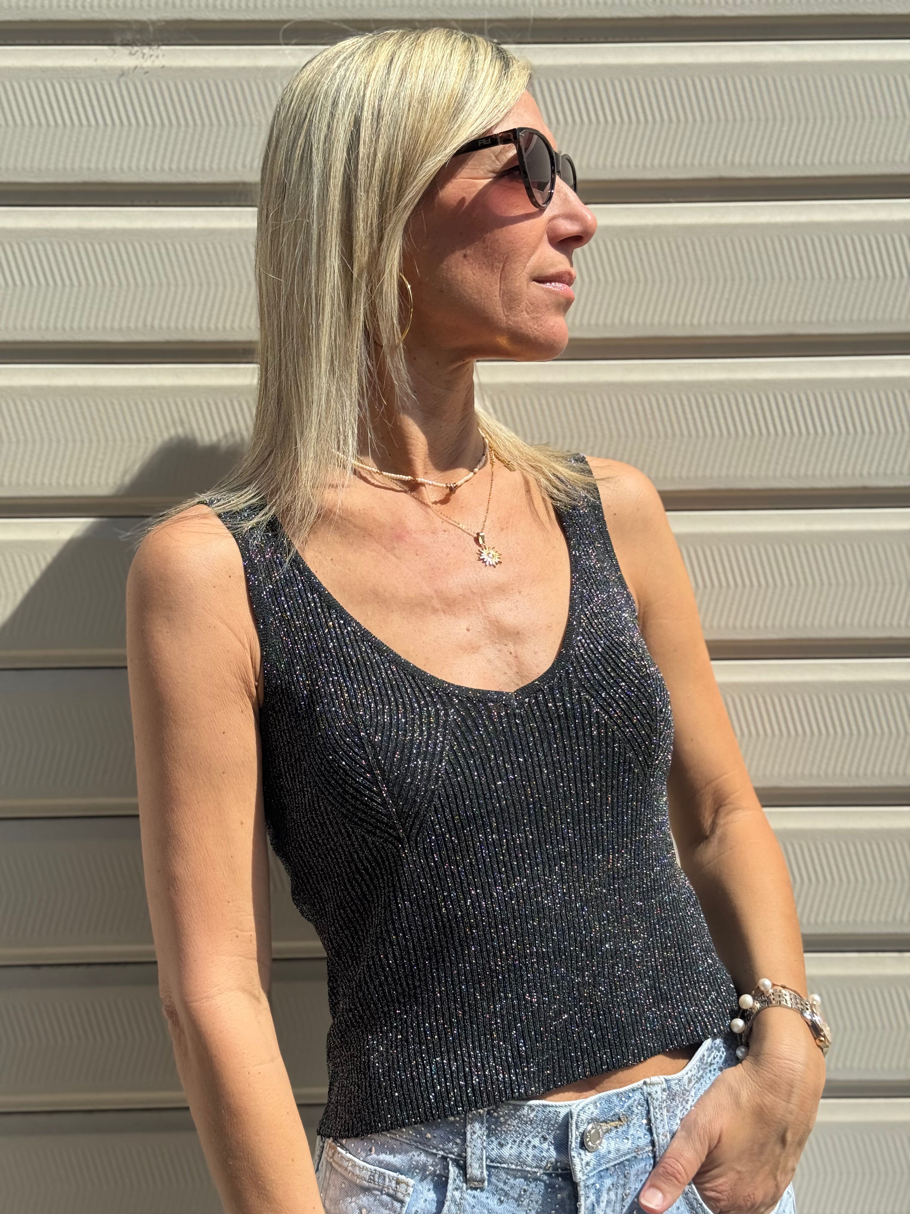 Top Costine Lurex