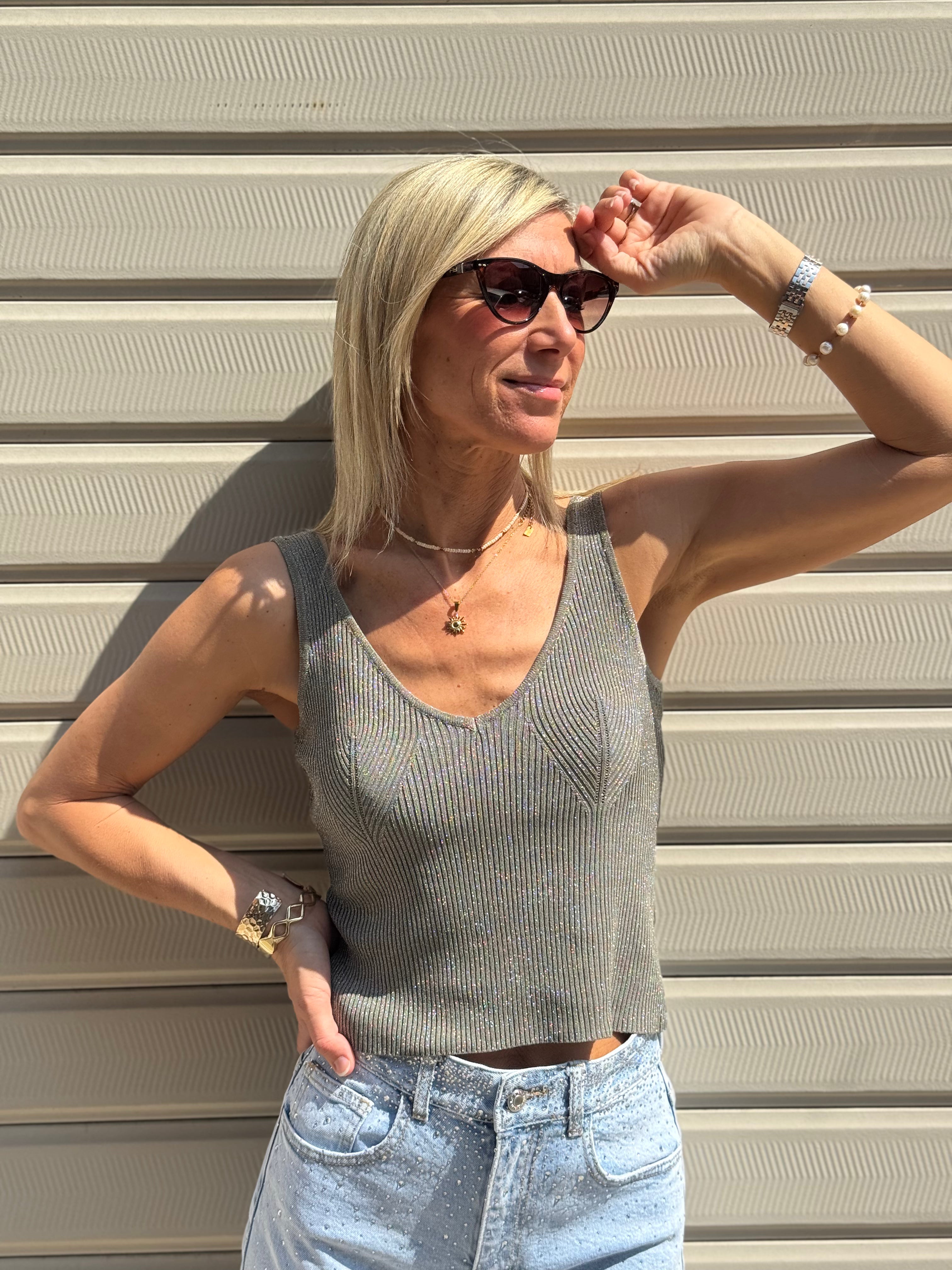 Top Costine Lurex