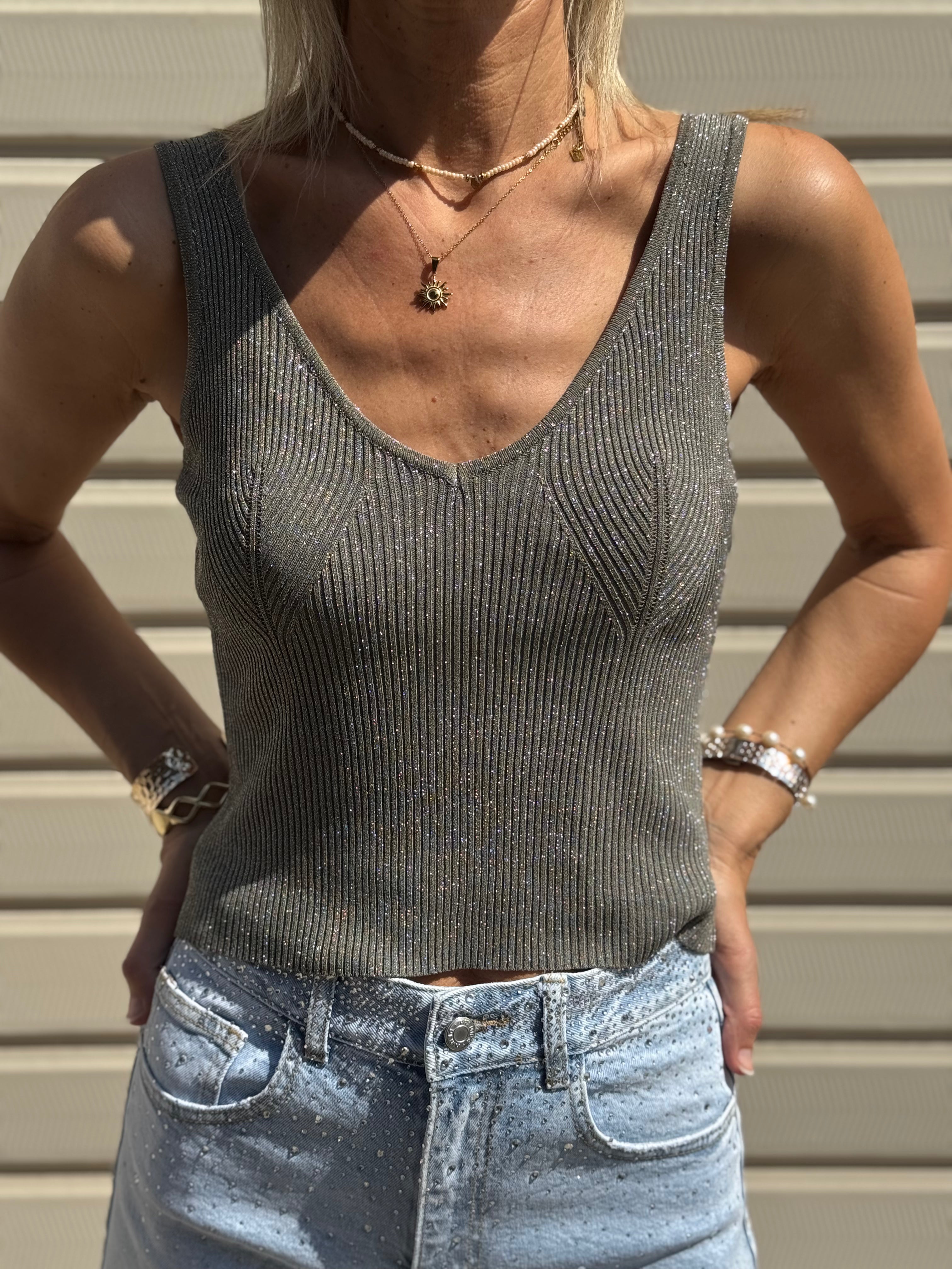 Top Costine Lurex