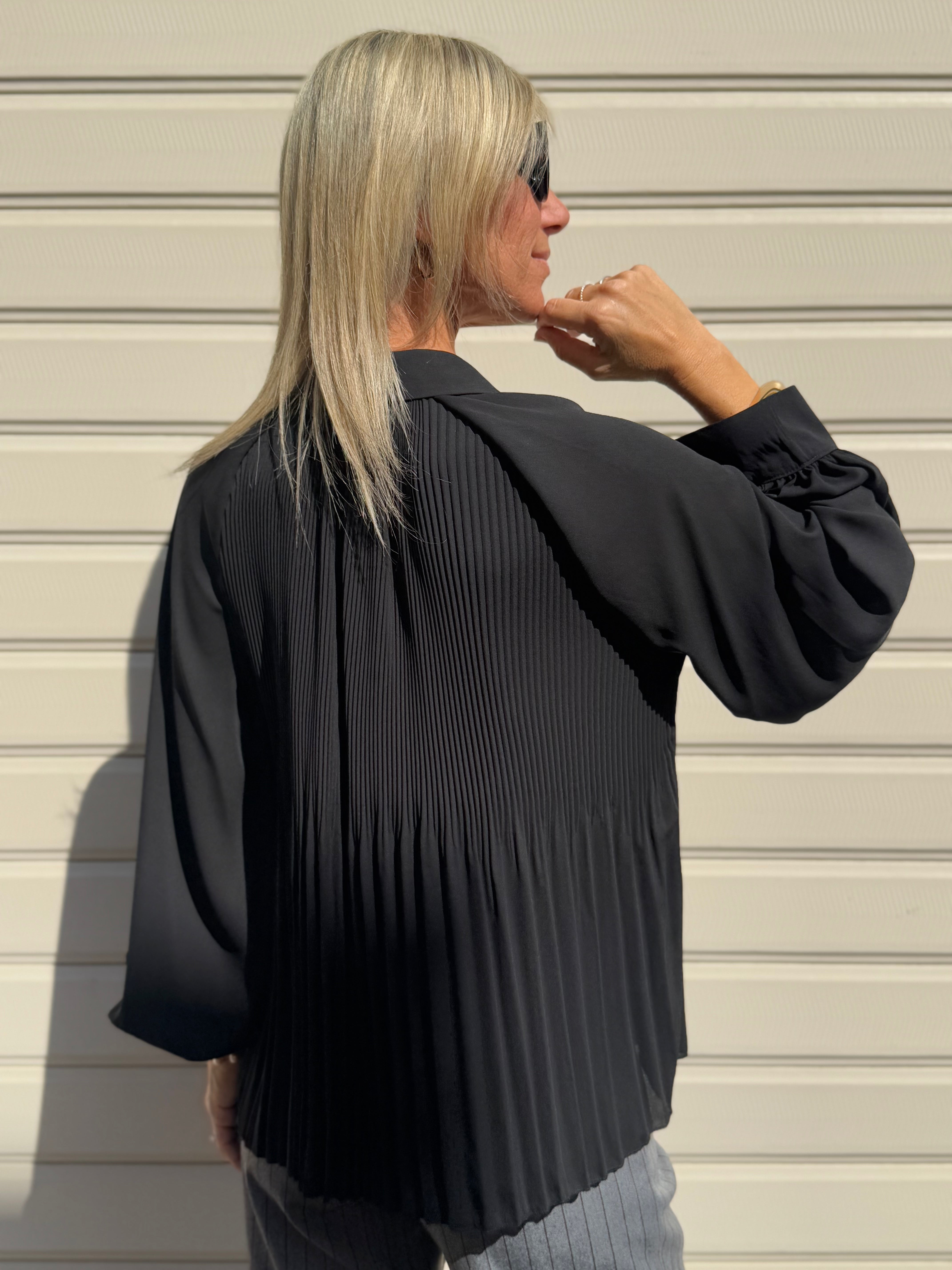 Camicia plissettata mimì