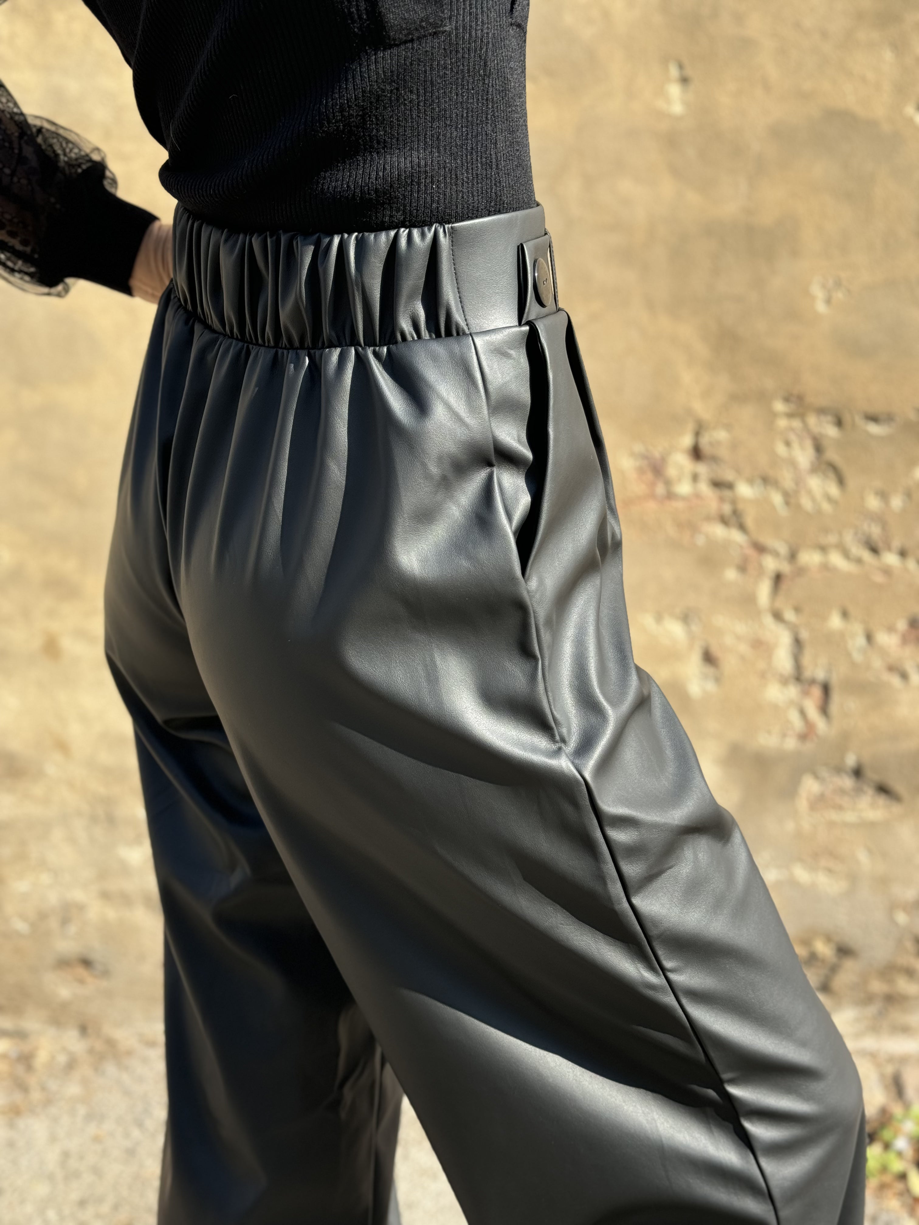 Pantalone Geggo Ecopelle