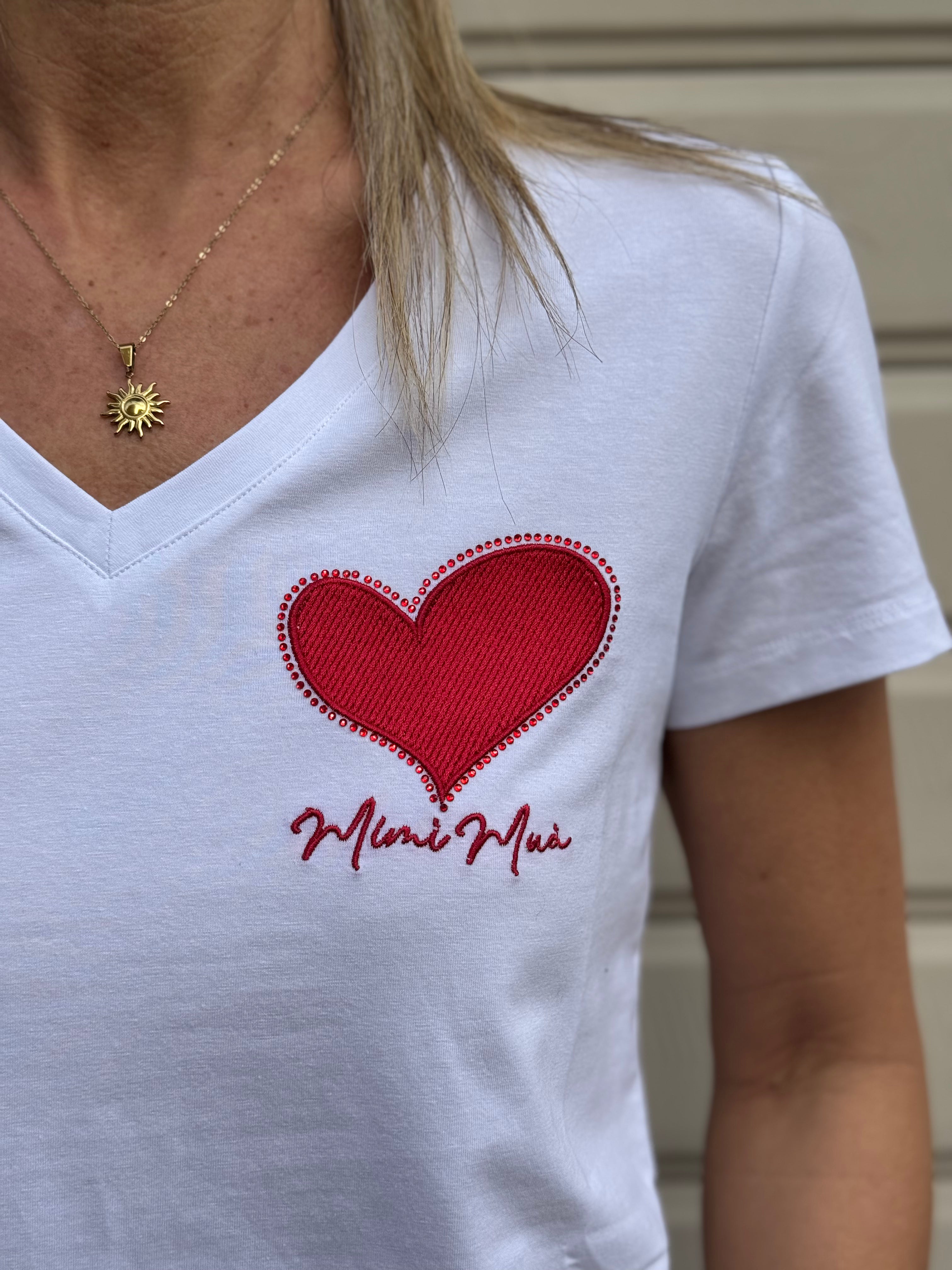 Tshirt cuore Mimì
