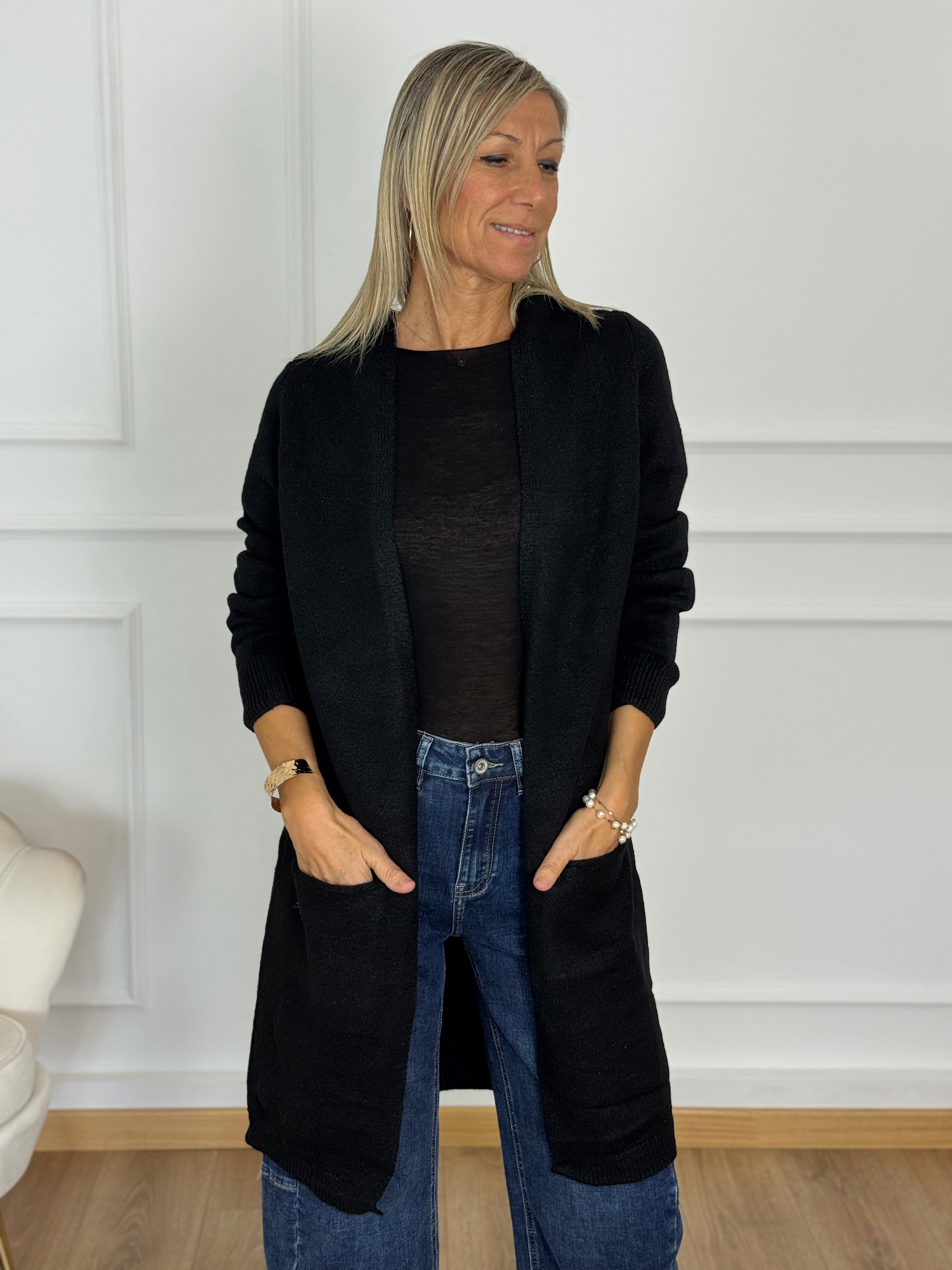 Cardigan lungo artigli
