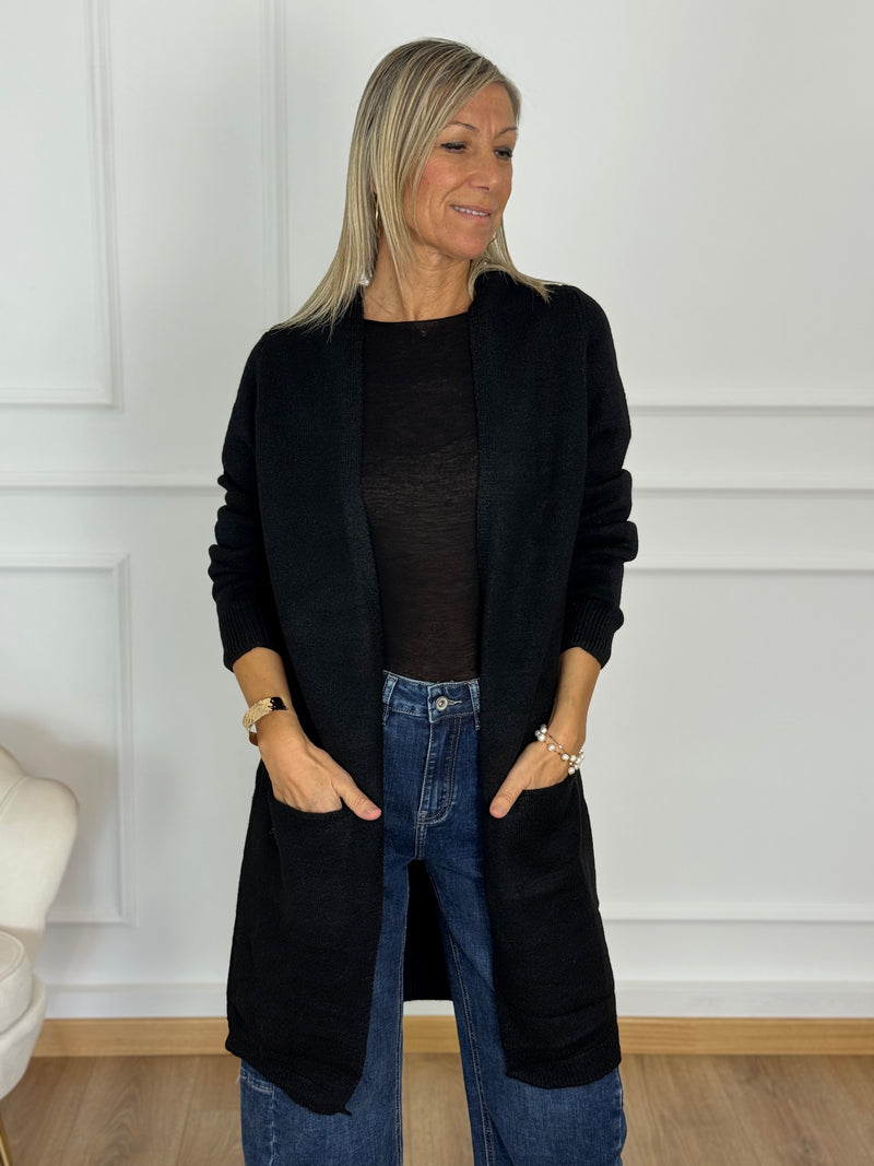 Cardigan lungo artigli