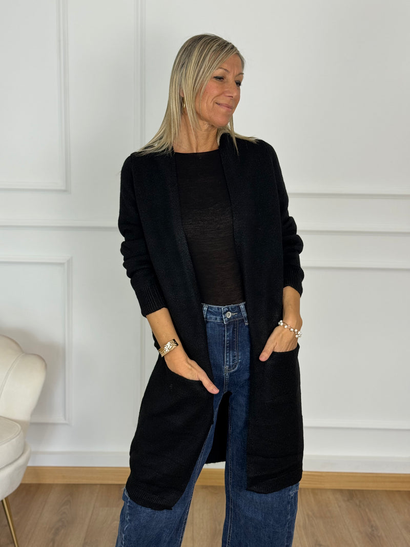 Cardigan lungo artigli