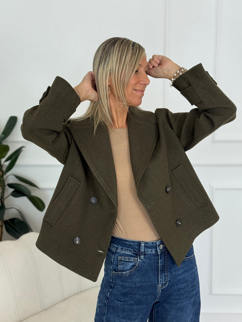 Blouson doppiopetto artigli