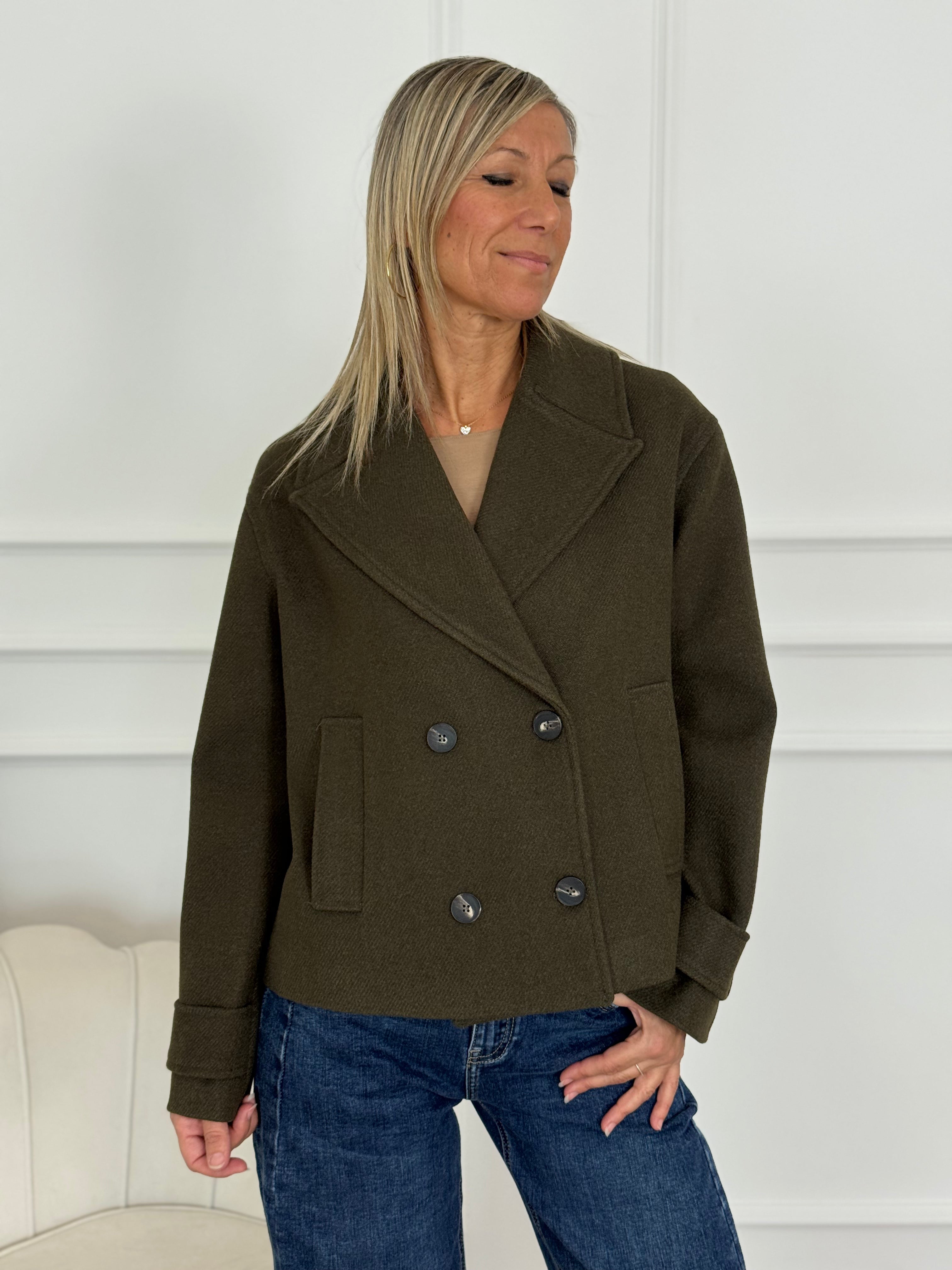 Blouson doppiopetto artigli