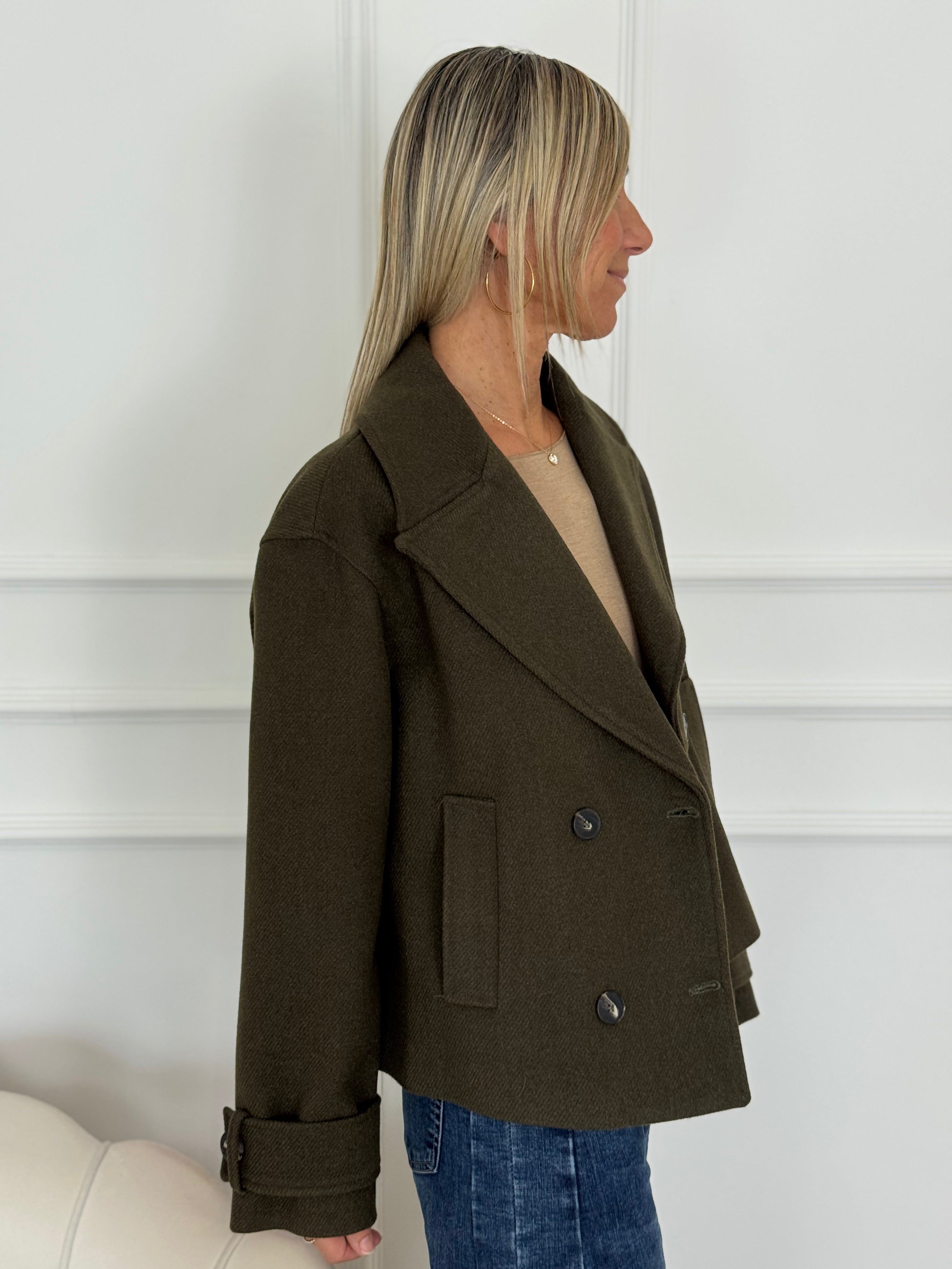 Blouson doppiopetto artigli