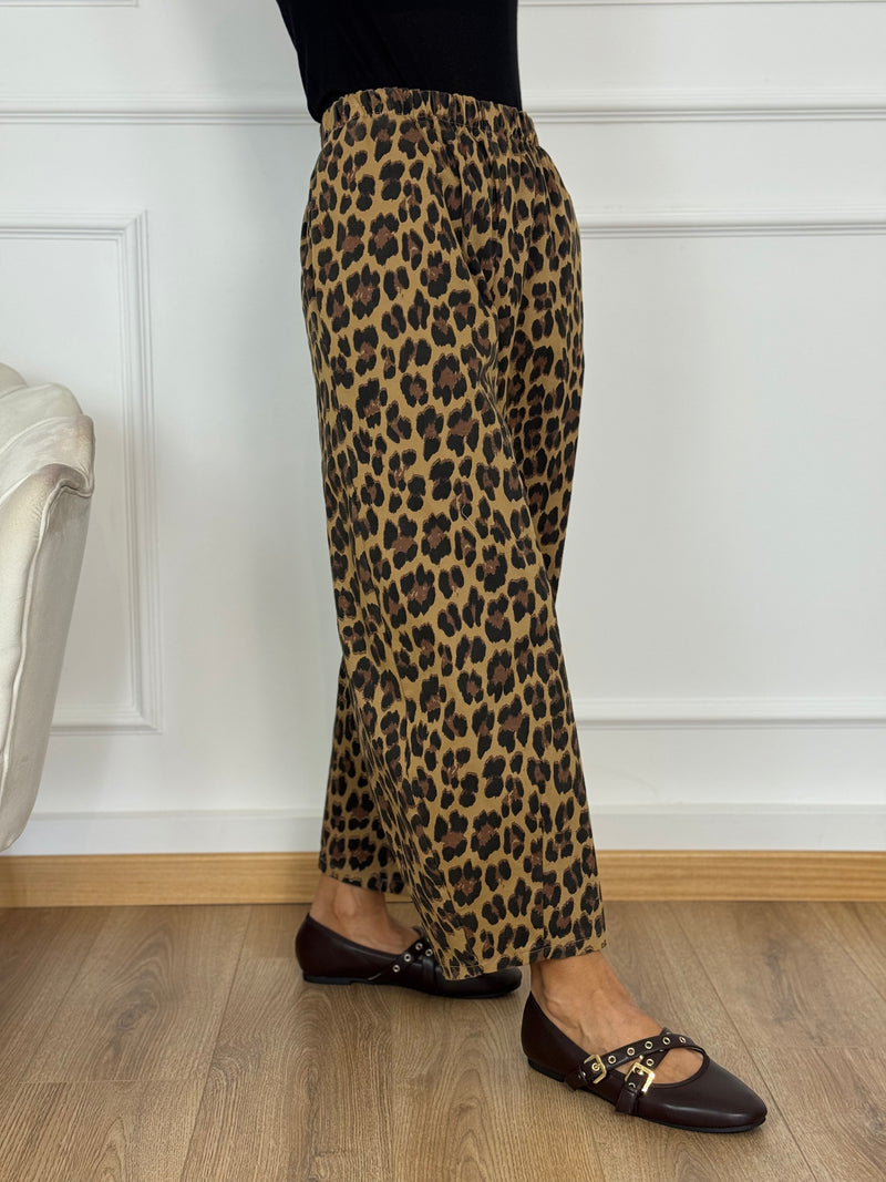 Pantalone Barrel elastico adora