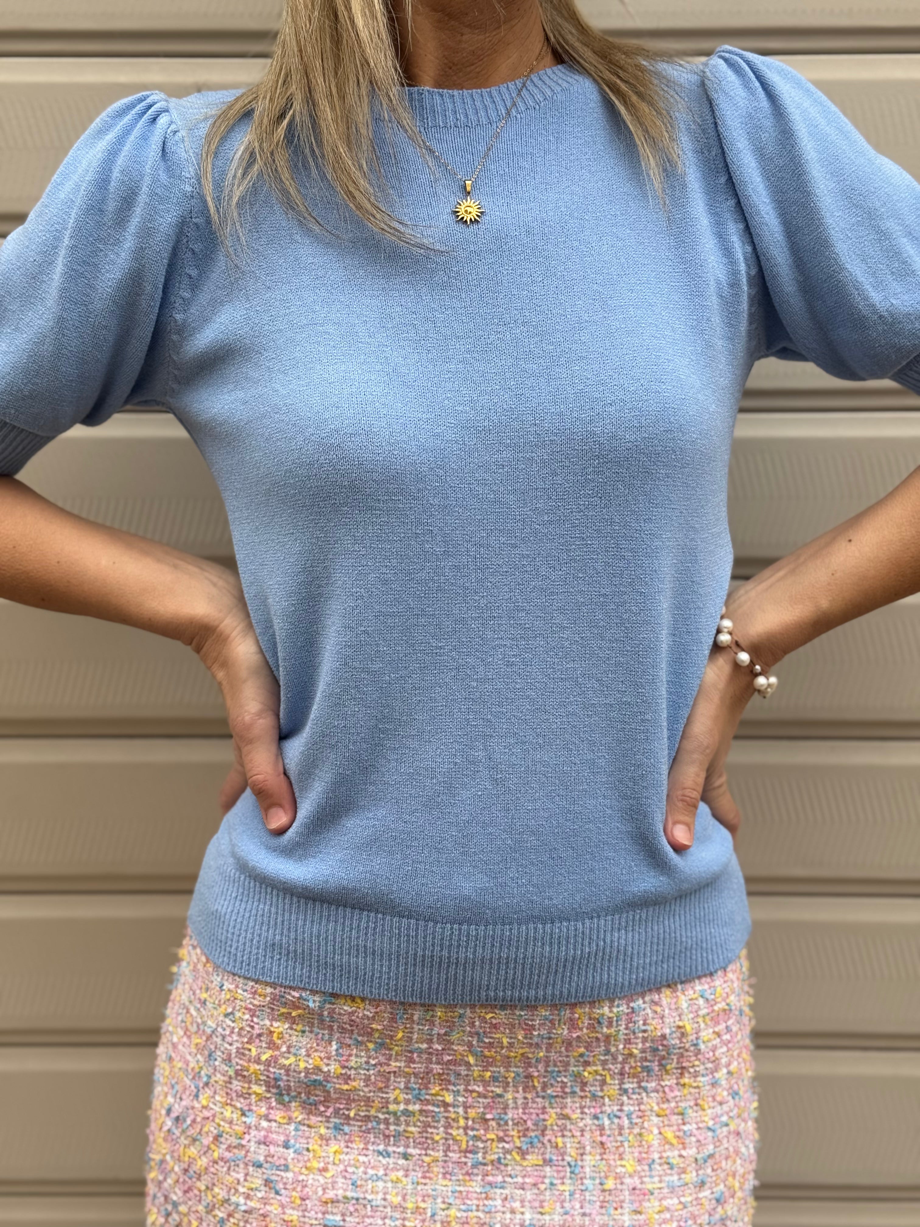 Maglia sbuffo manica corta Adora