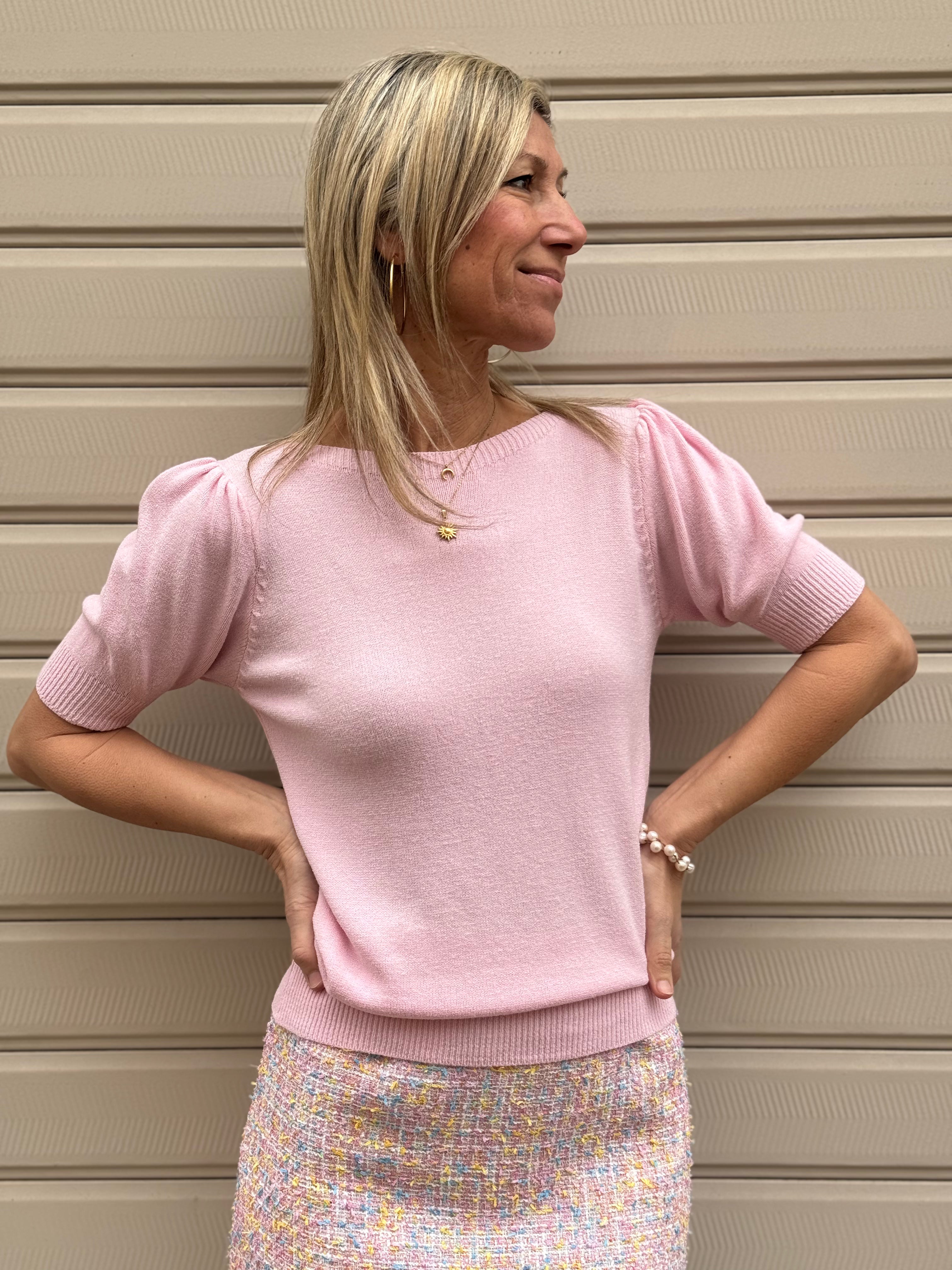 Maglia sbuffo manica corta Adora