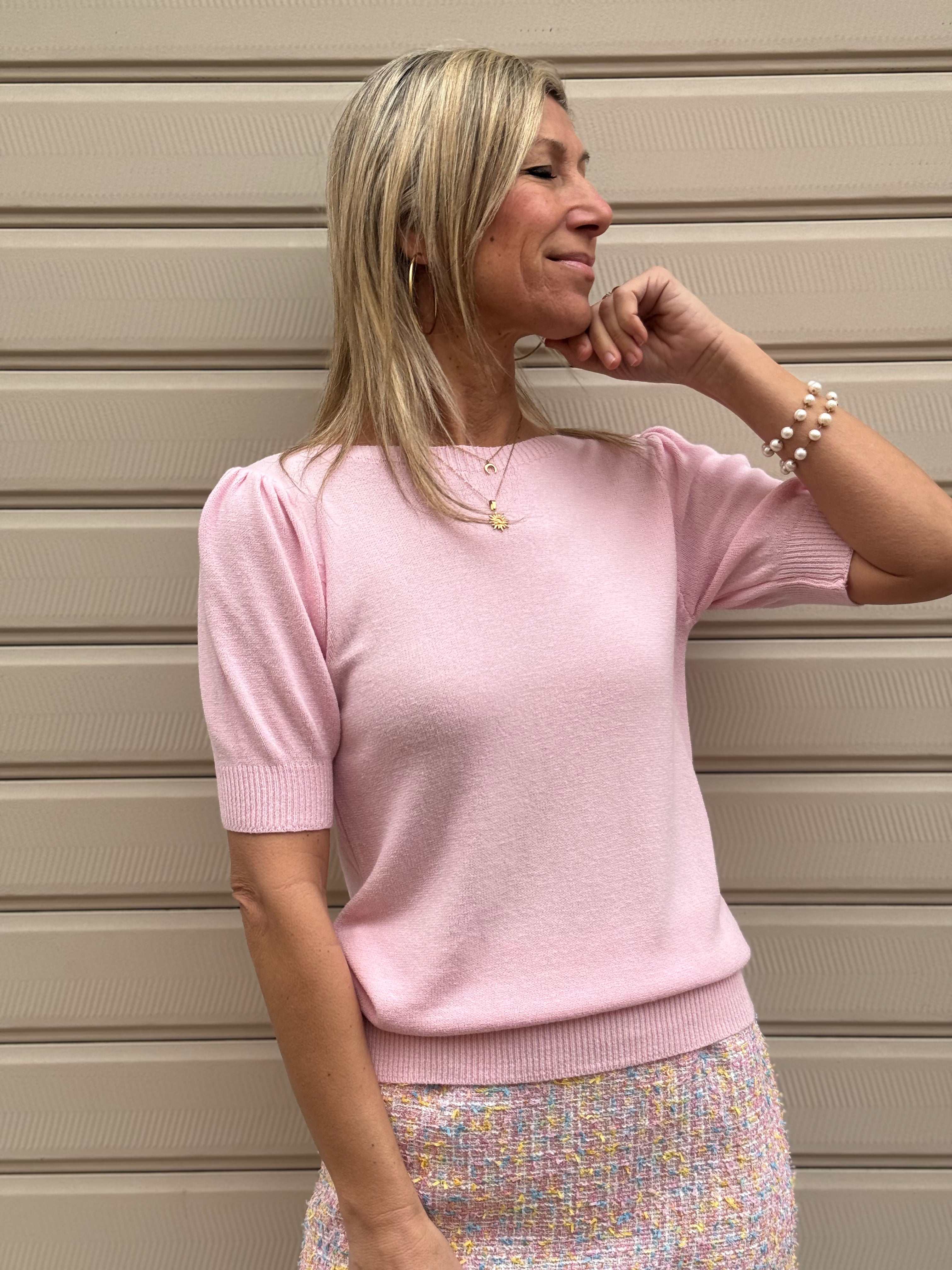 Maglia sbuffo manica corta Adora