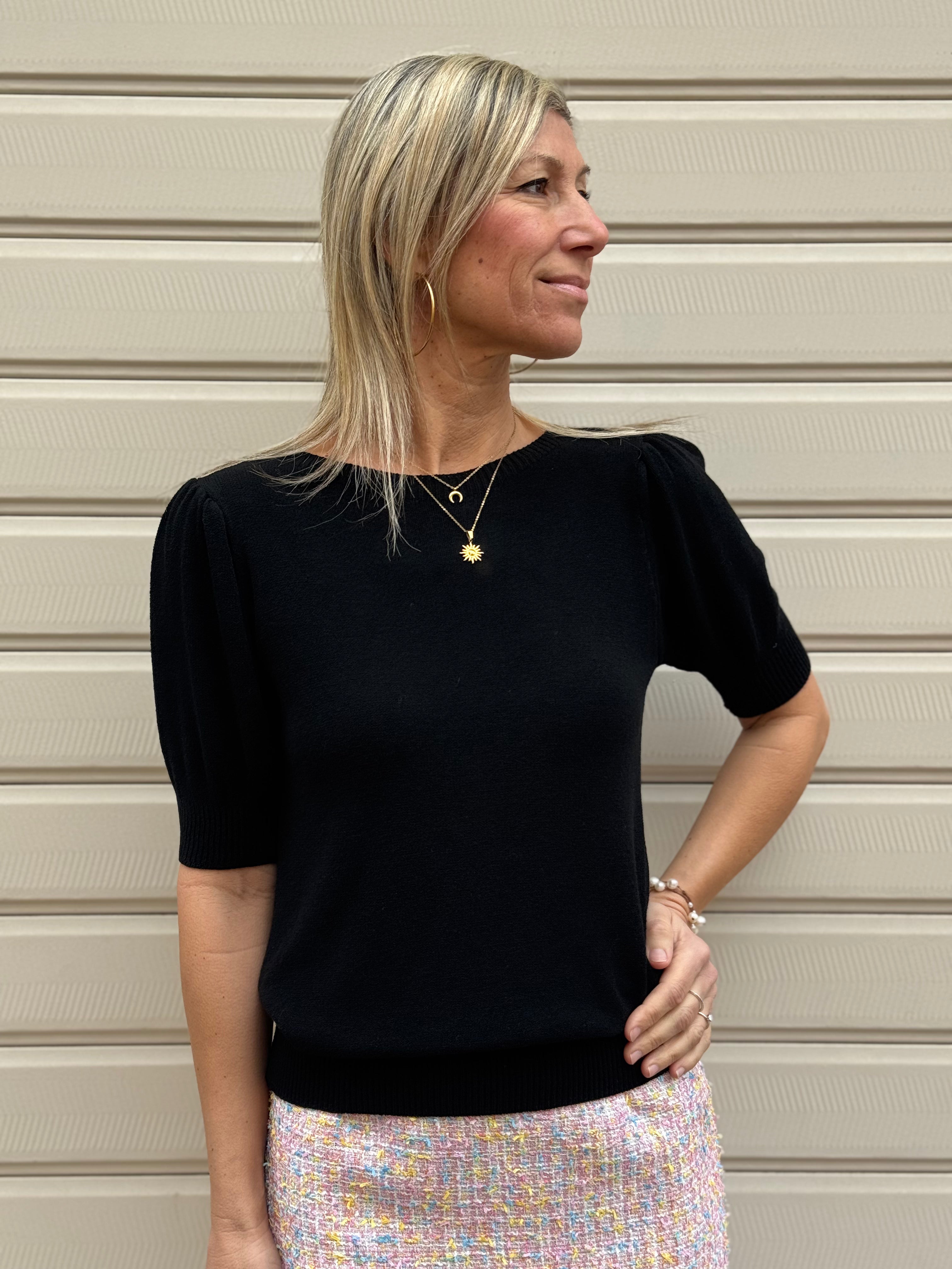 Maglia sbuffo manica corta Adora