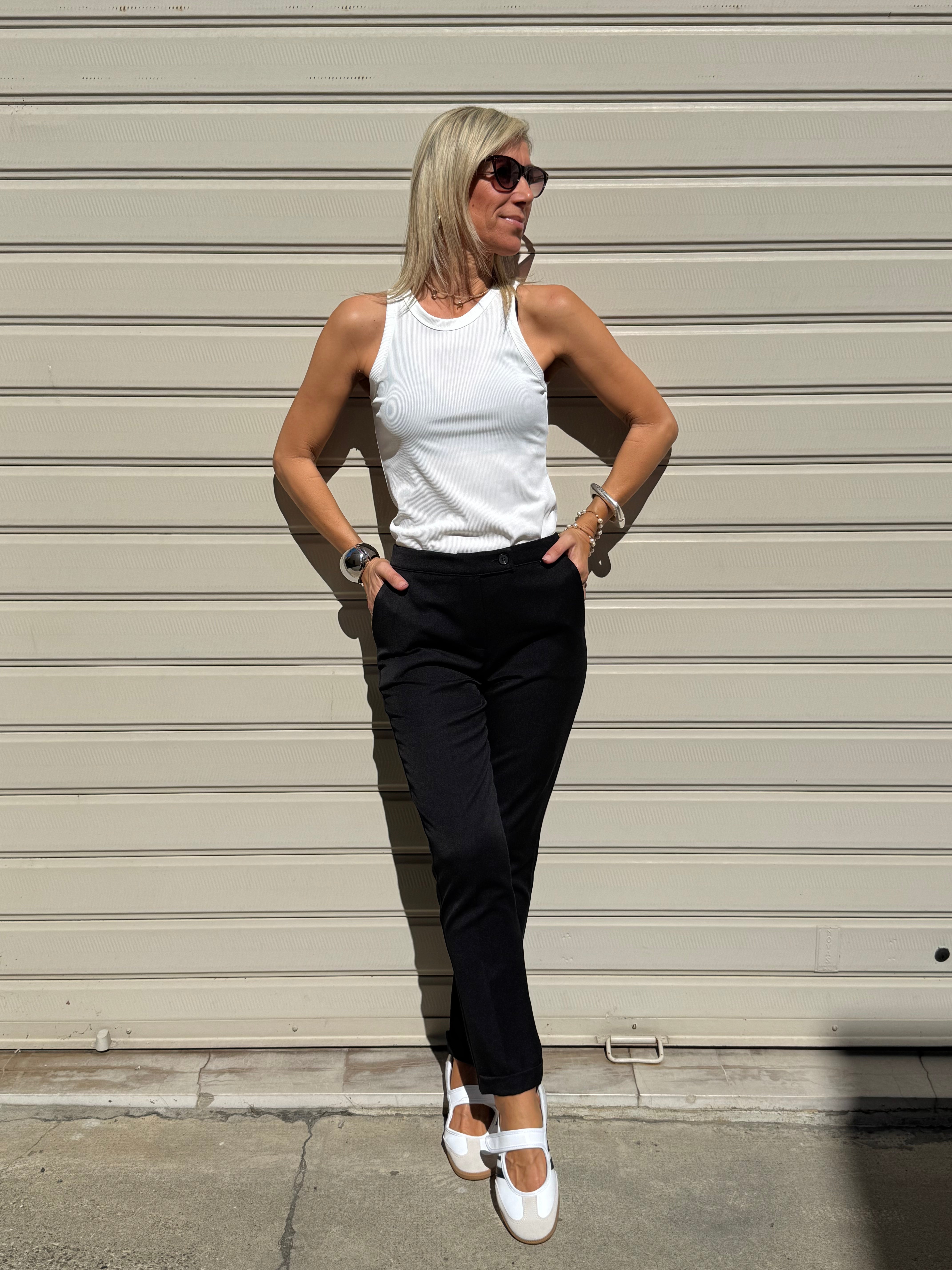 Pantalone risvolto mimì