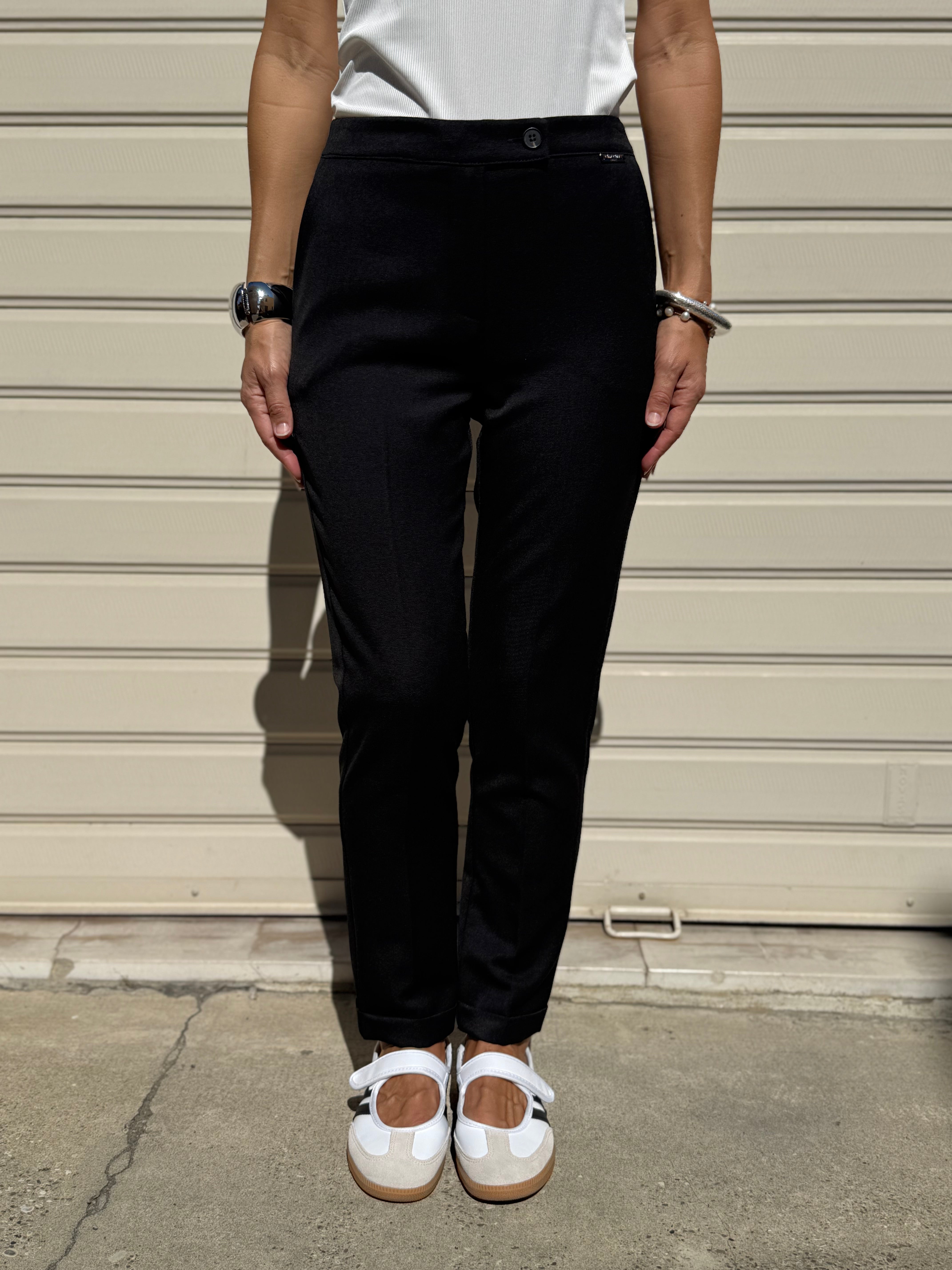 Pantalone risvolto mimì