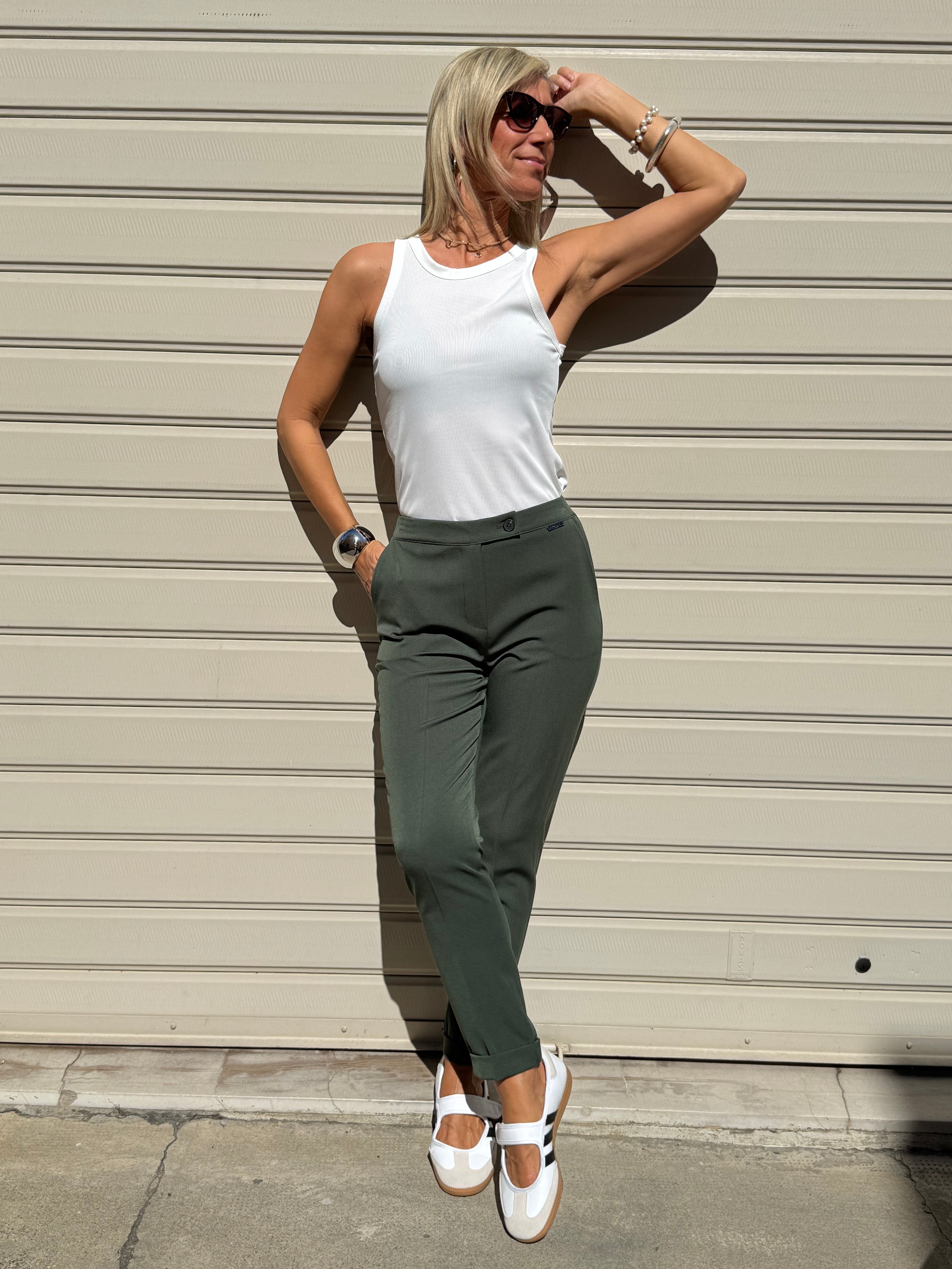 Pantalone risvolto mimì