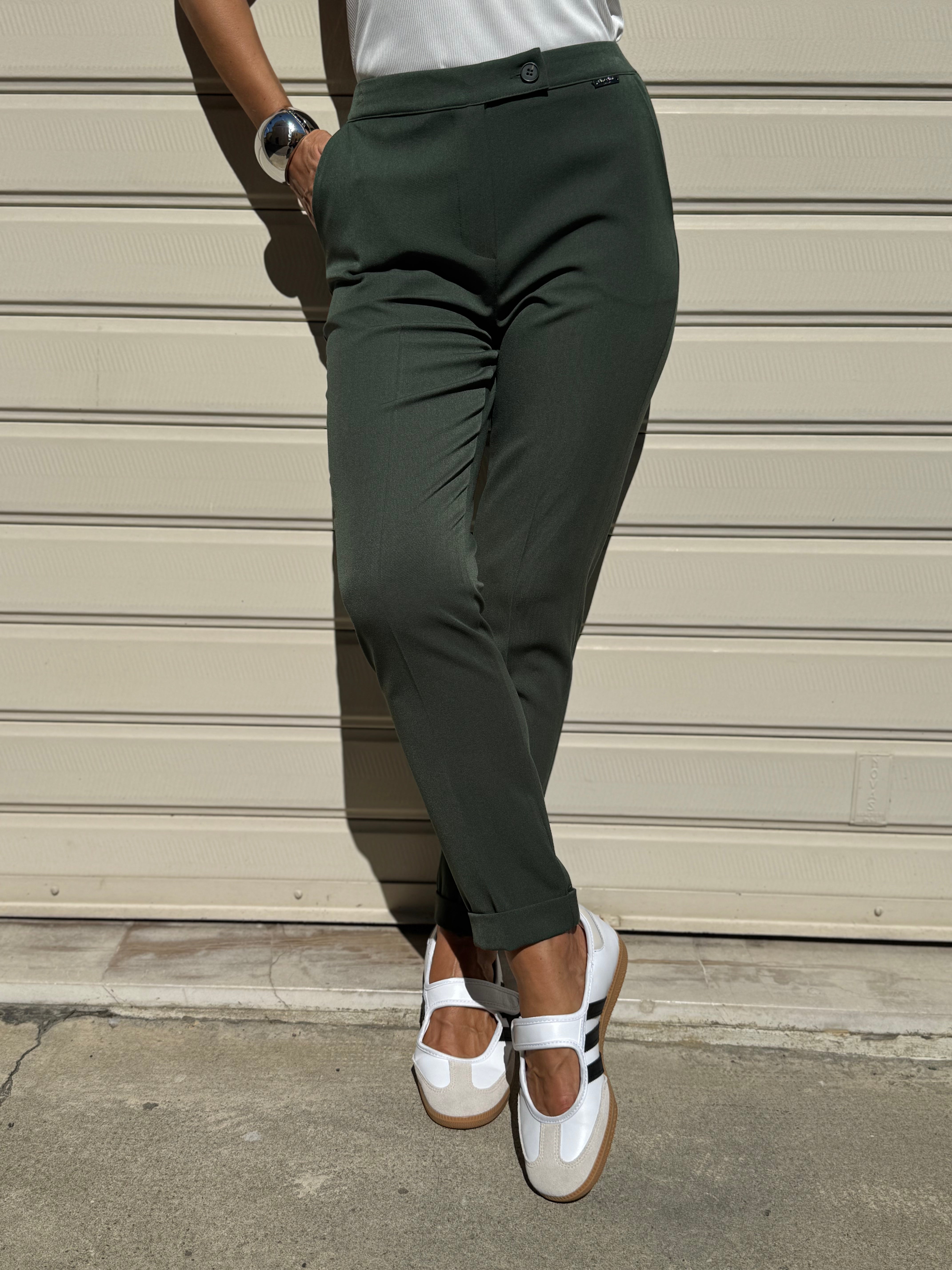 Pantalone risvolto mimì