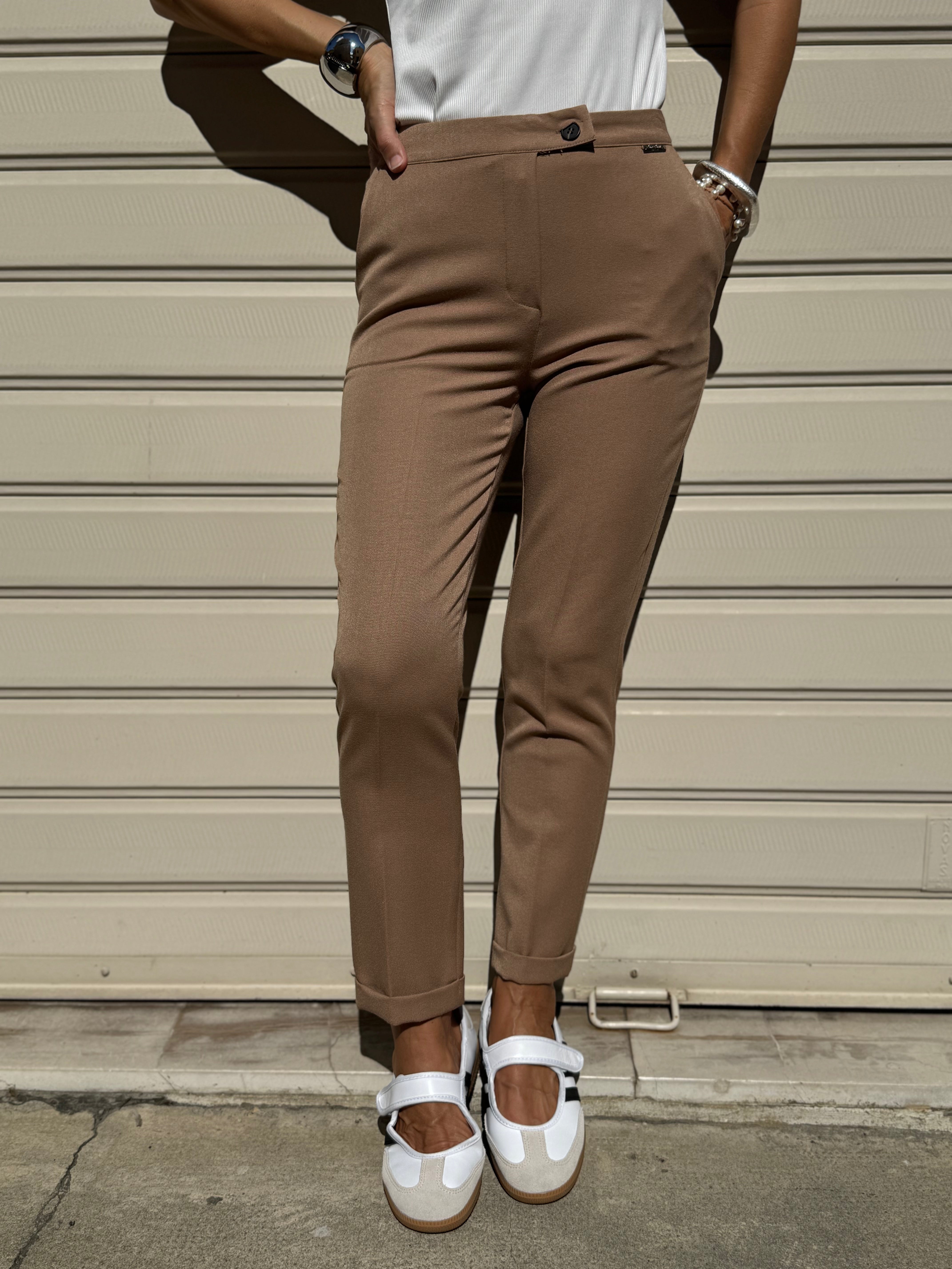 Pantalone risvolto mimì