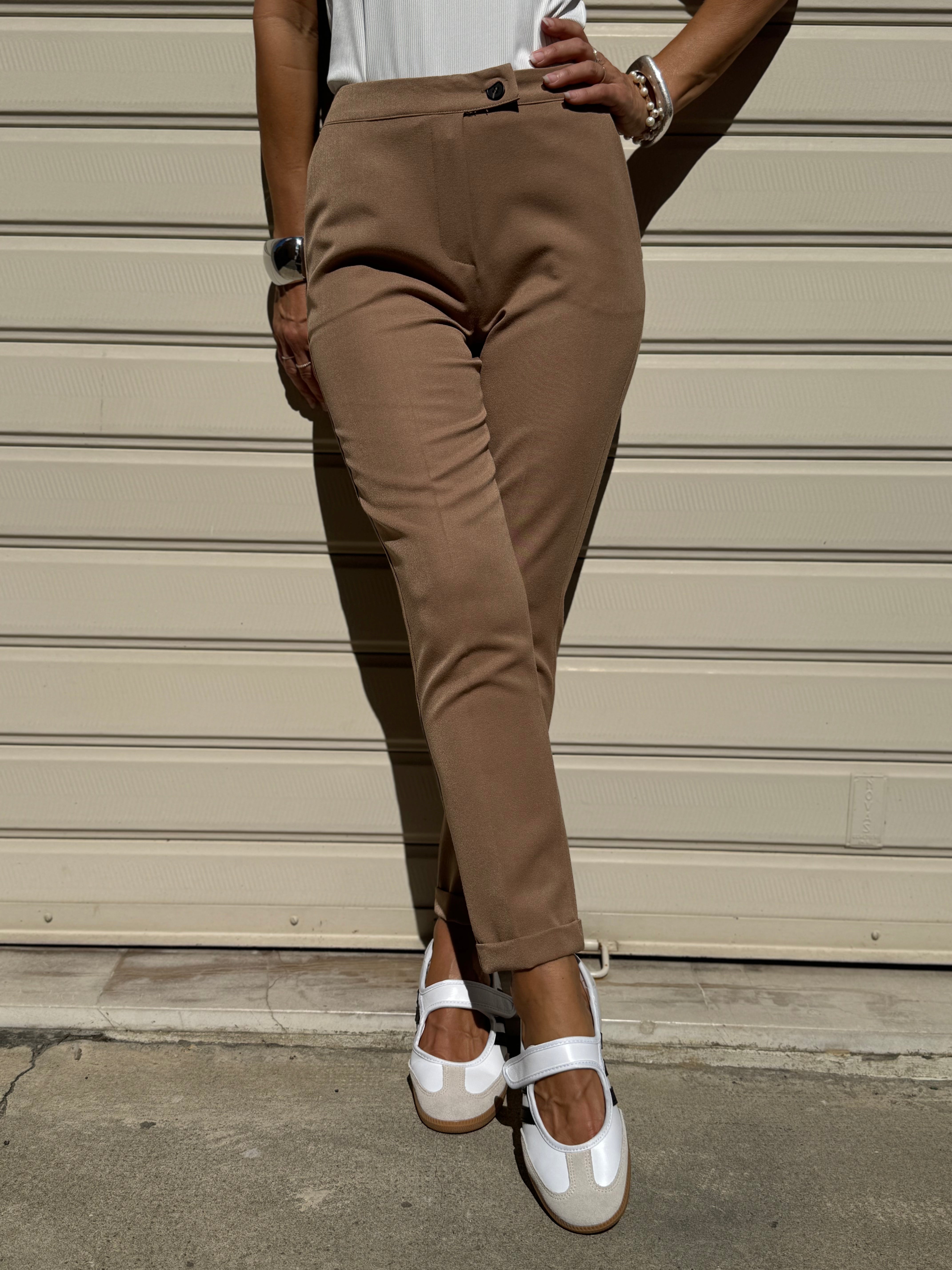 Pantalone risvolto mimì
