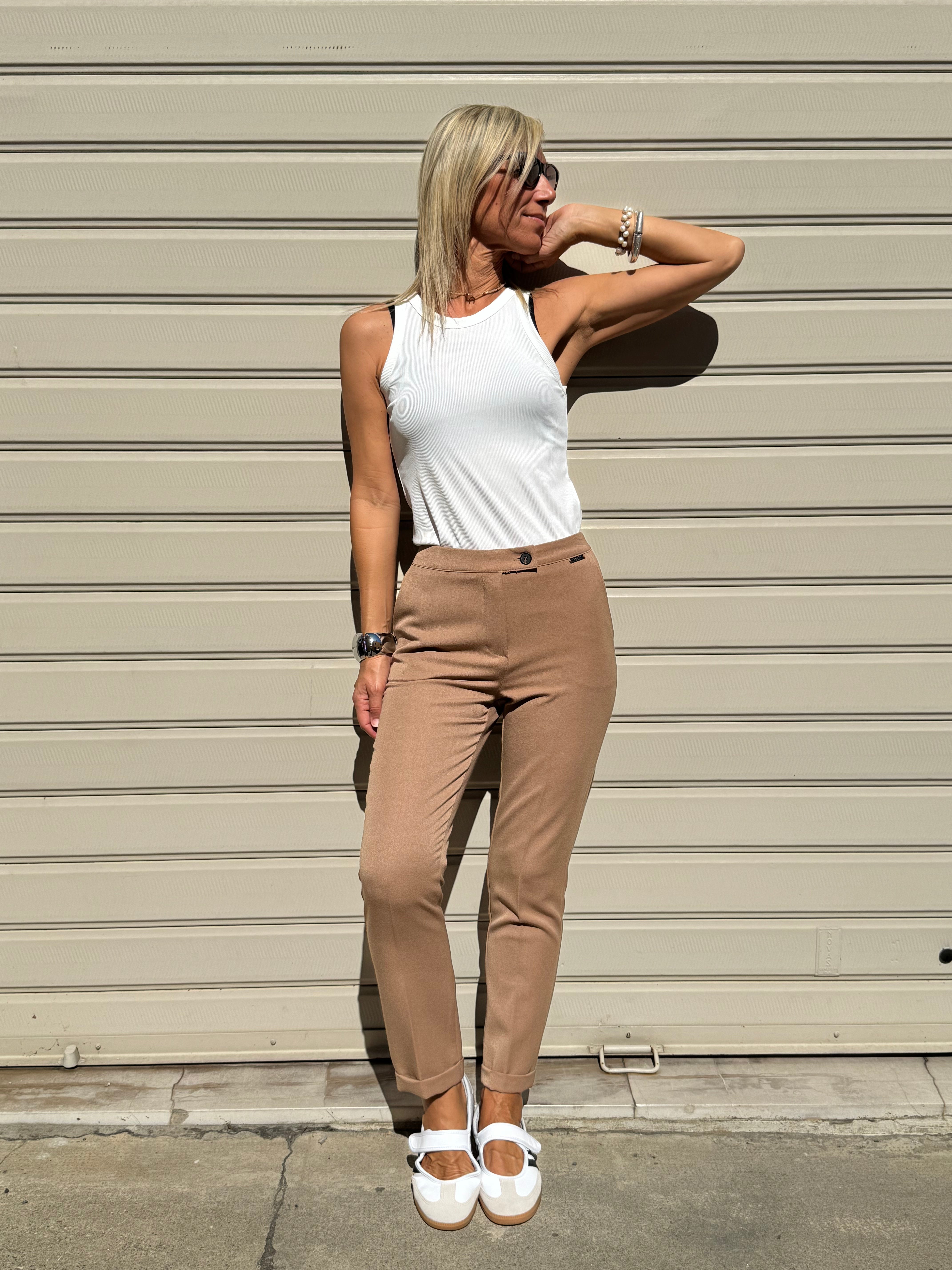 Pantalone risvolto mimì