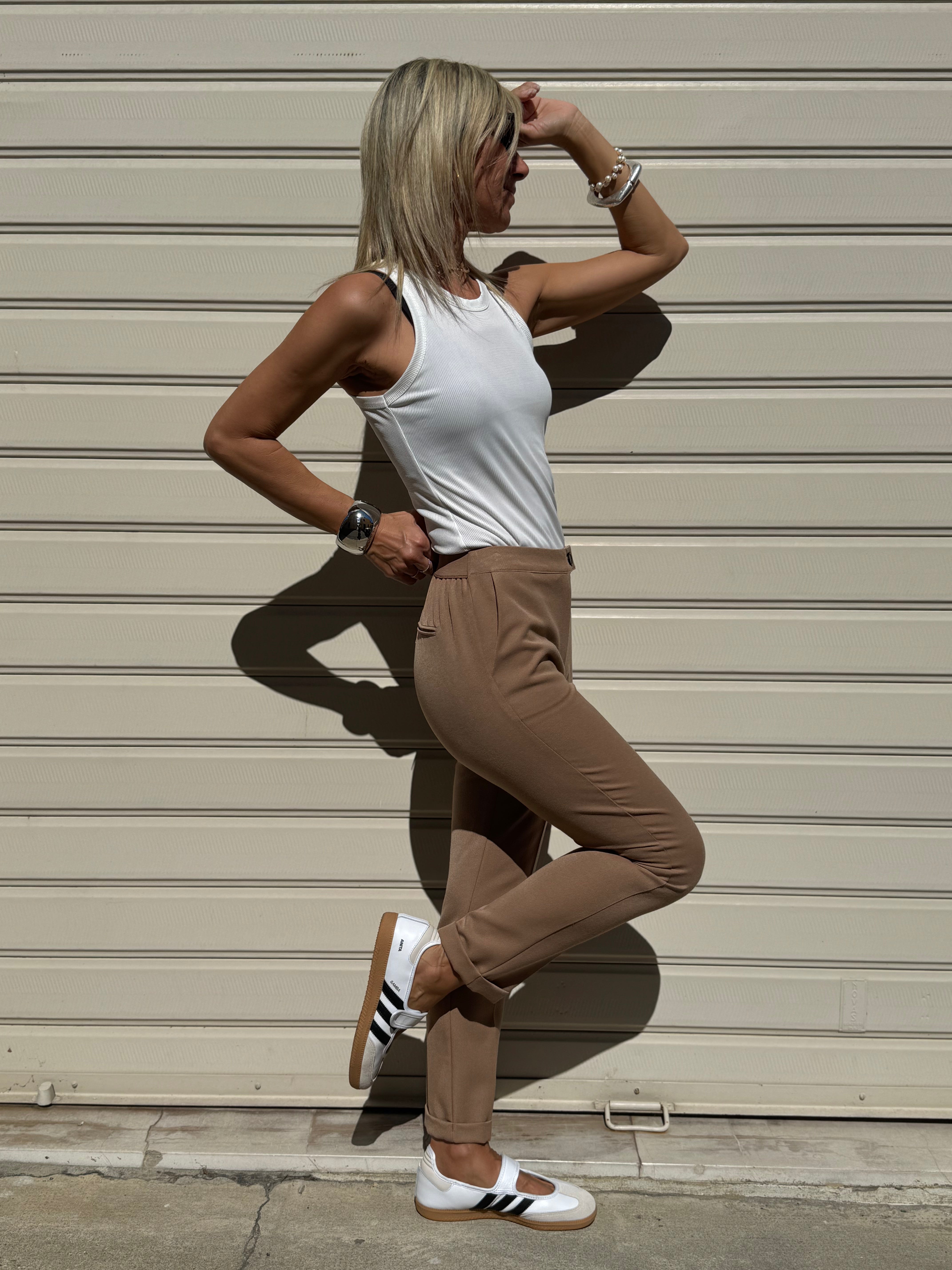 Pantalone risvolto mimì