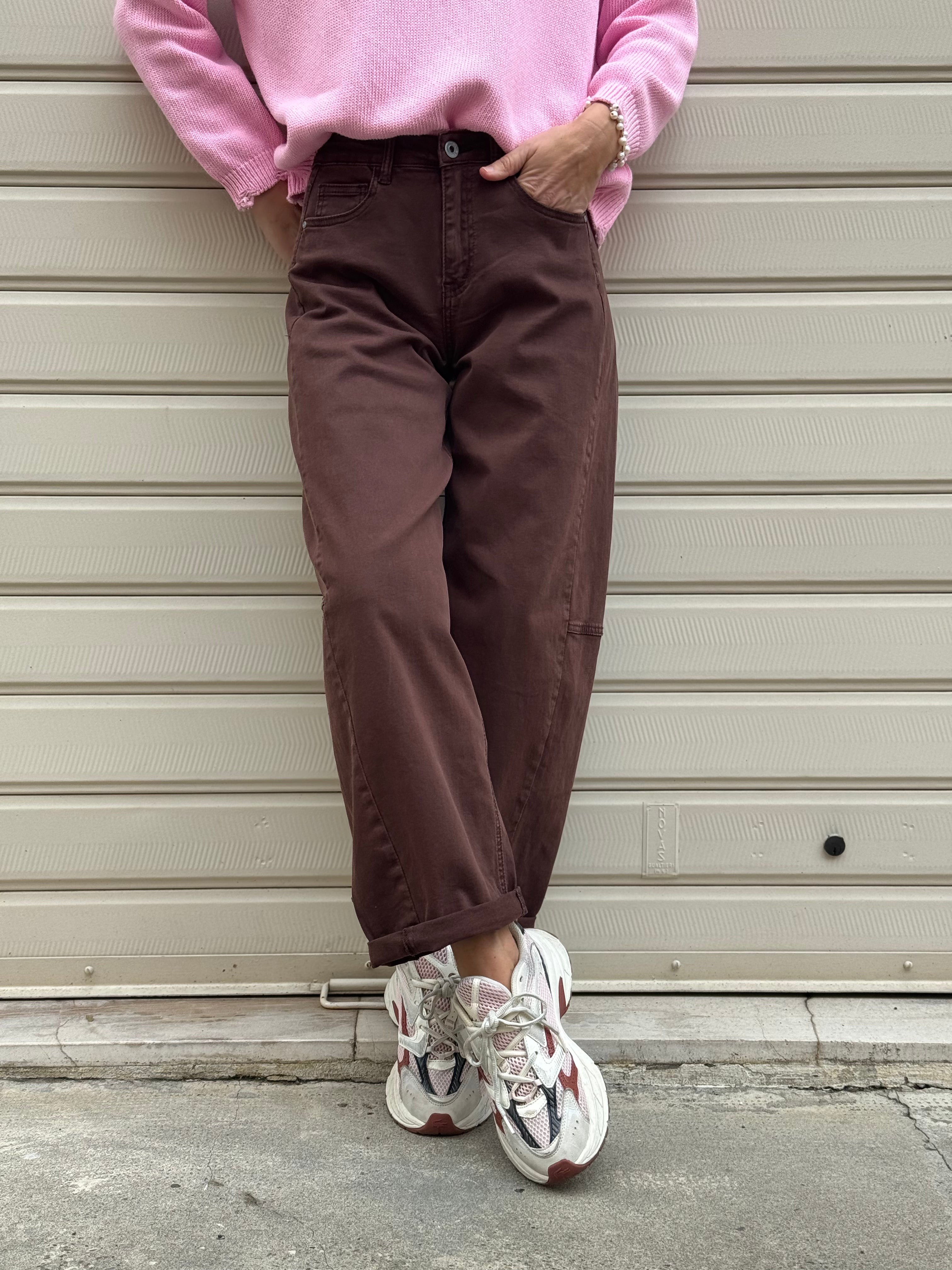 Pantalone barrel adora