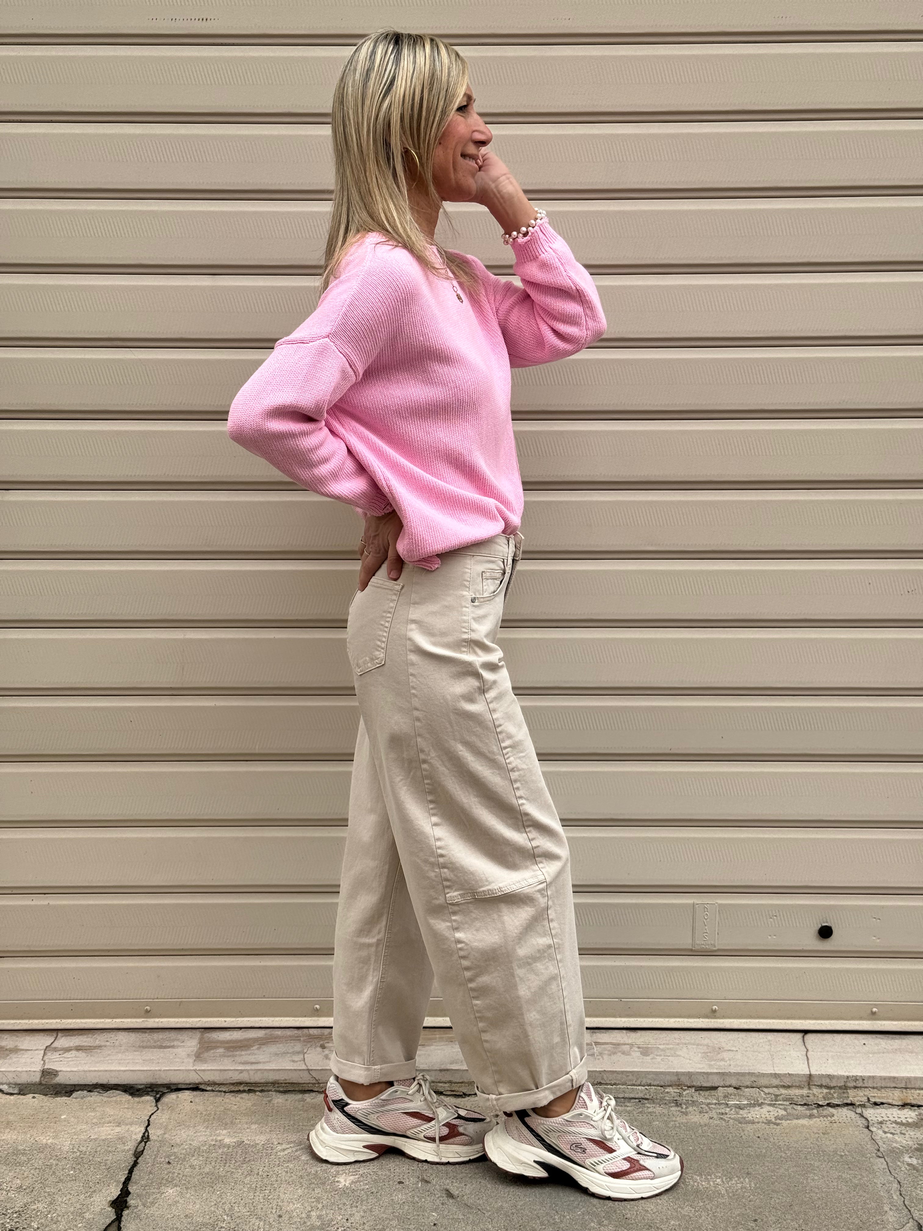 Pantalone barrel adora