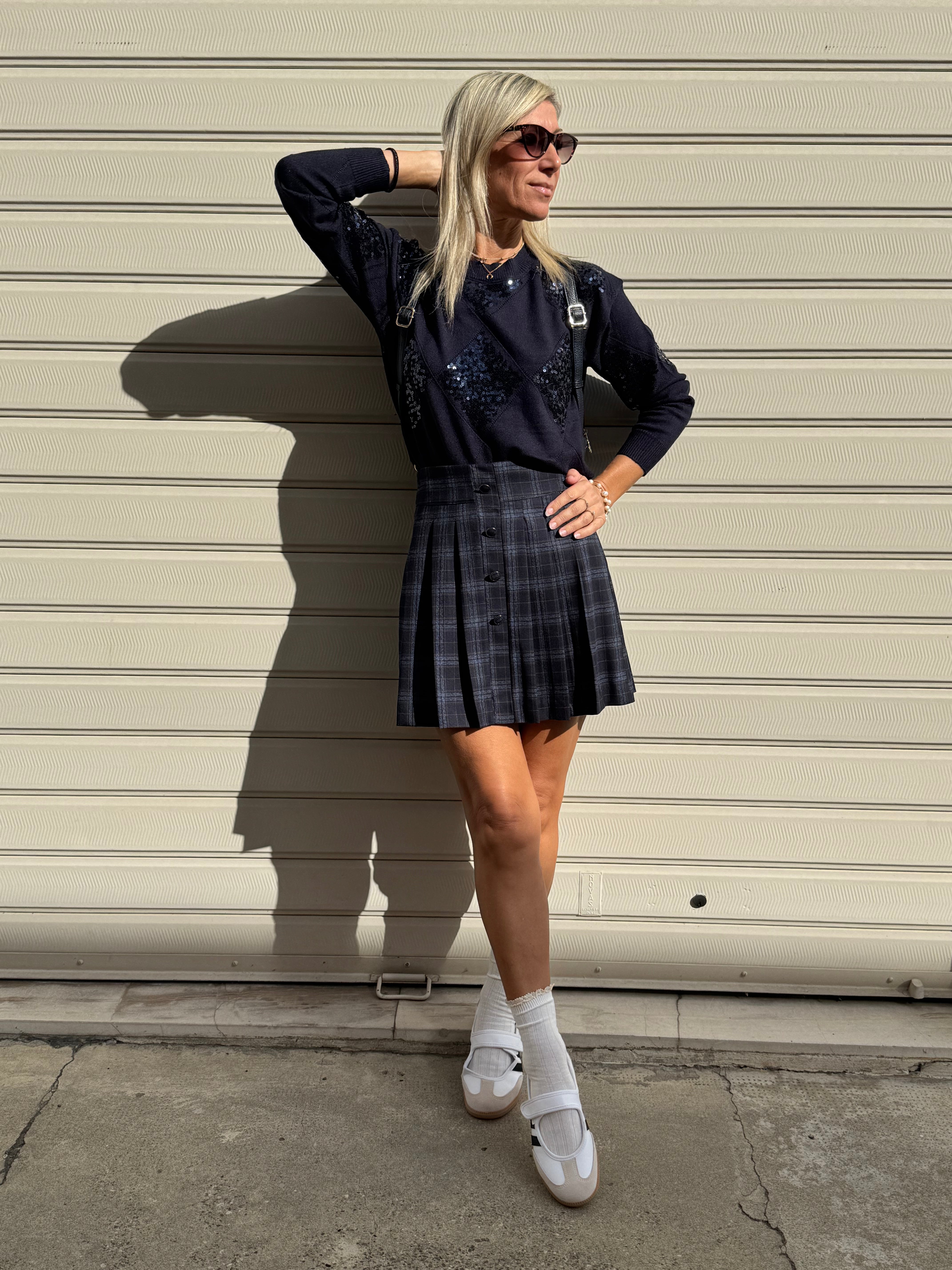 Gonna college corta mimì