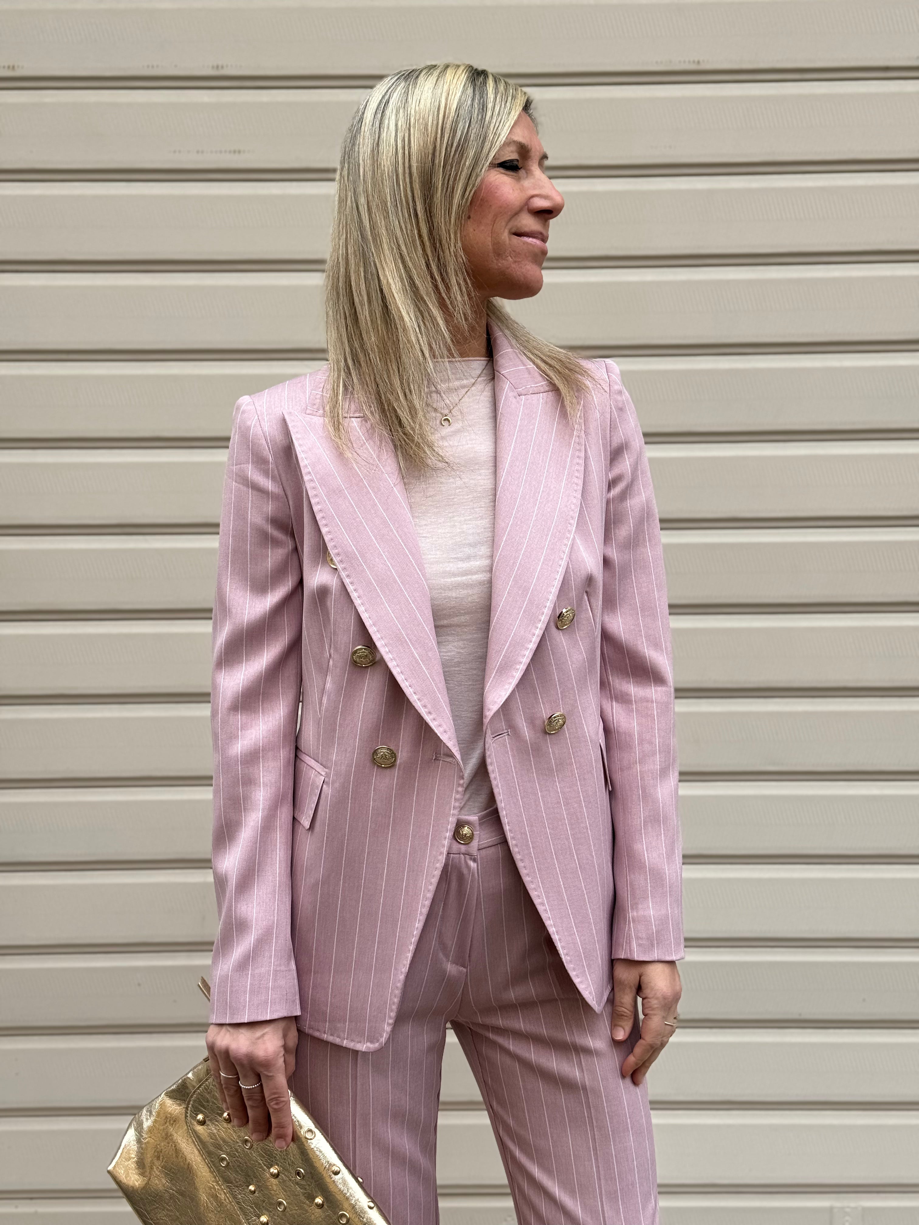 Blazer gessato Artigli