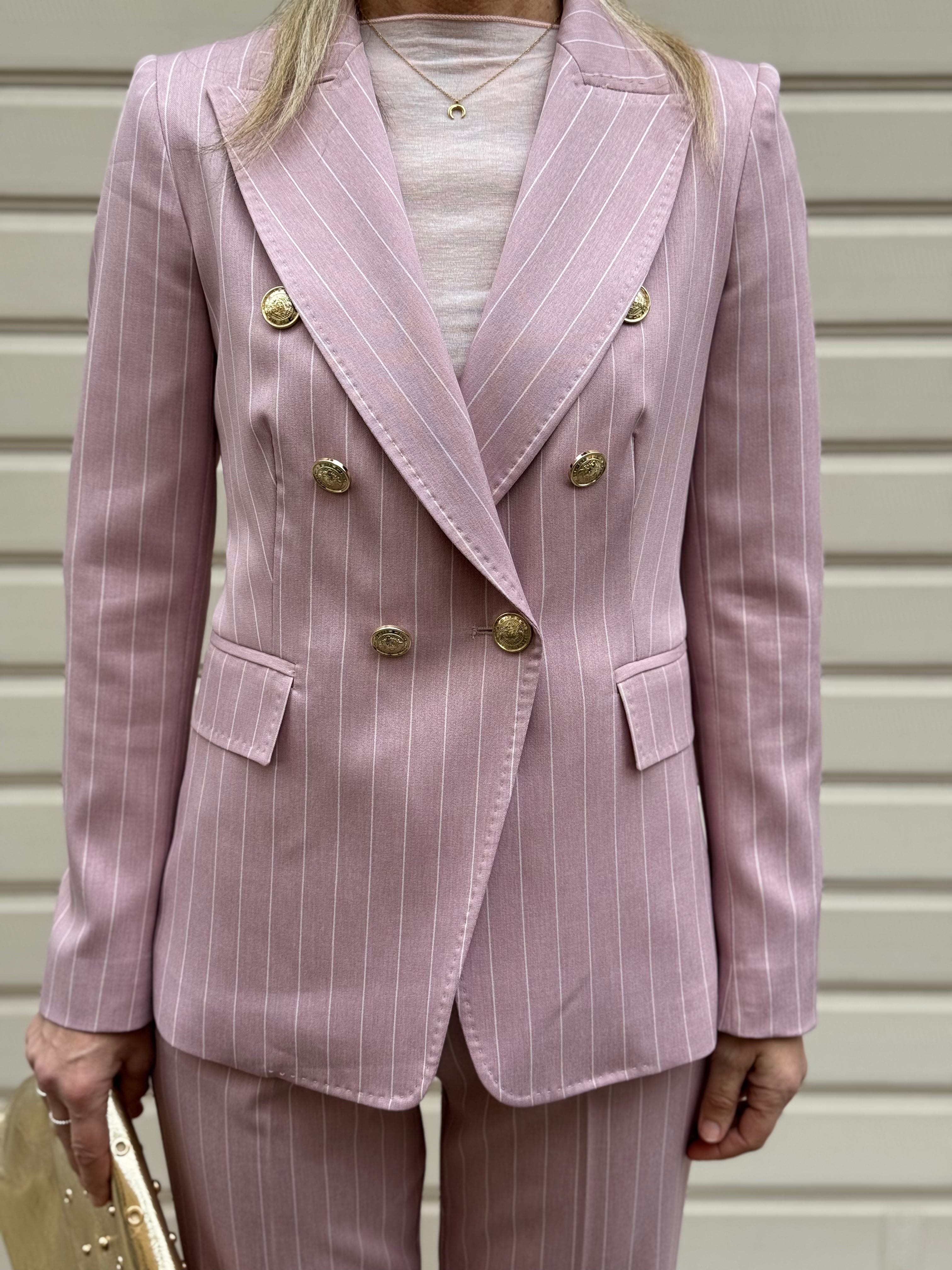 Blazer gessato Artigli