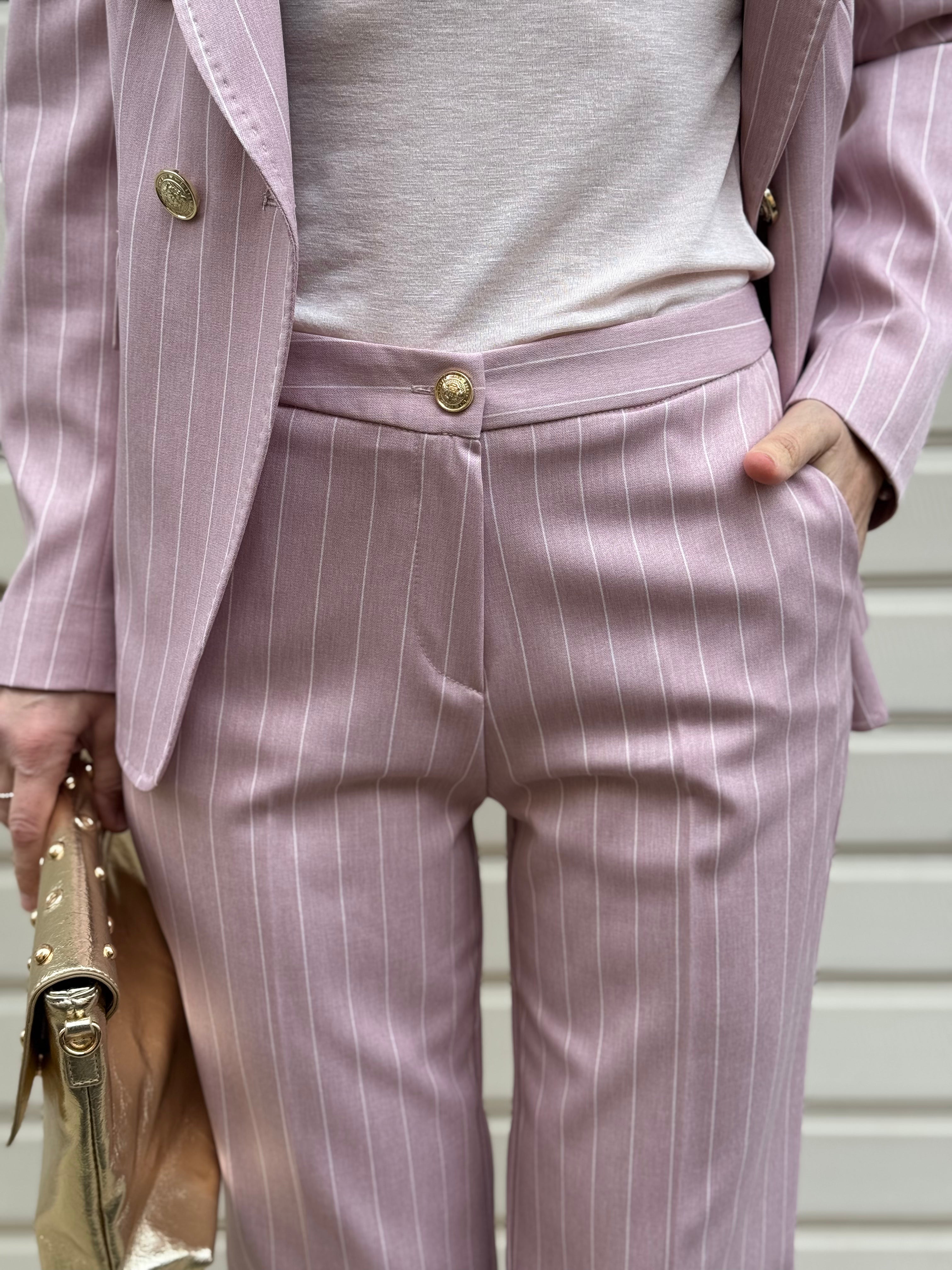 Pantalone gessato Artigli