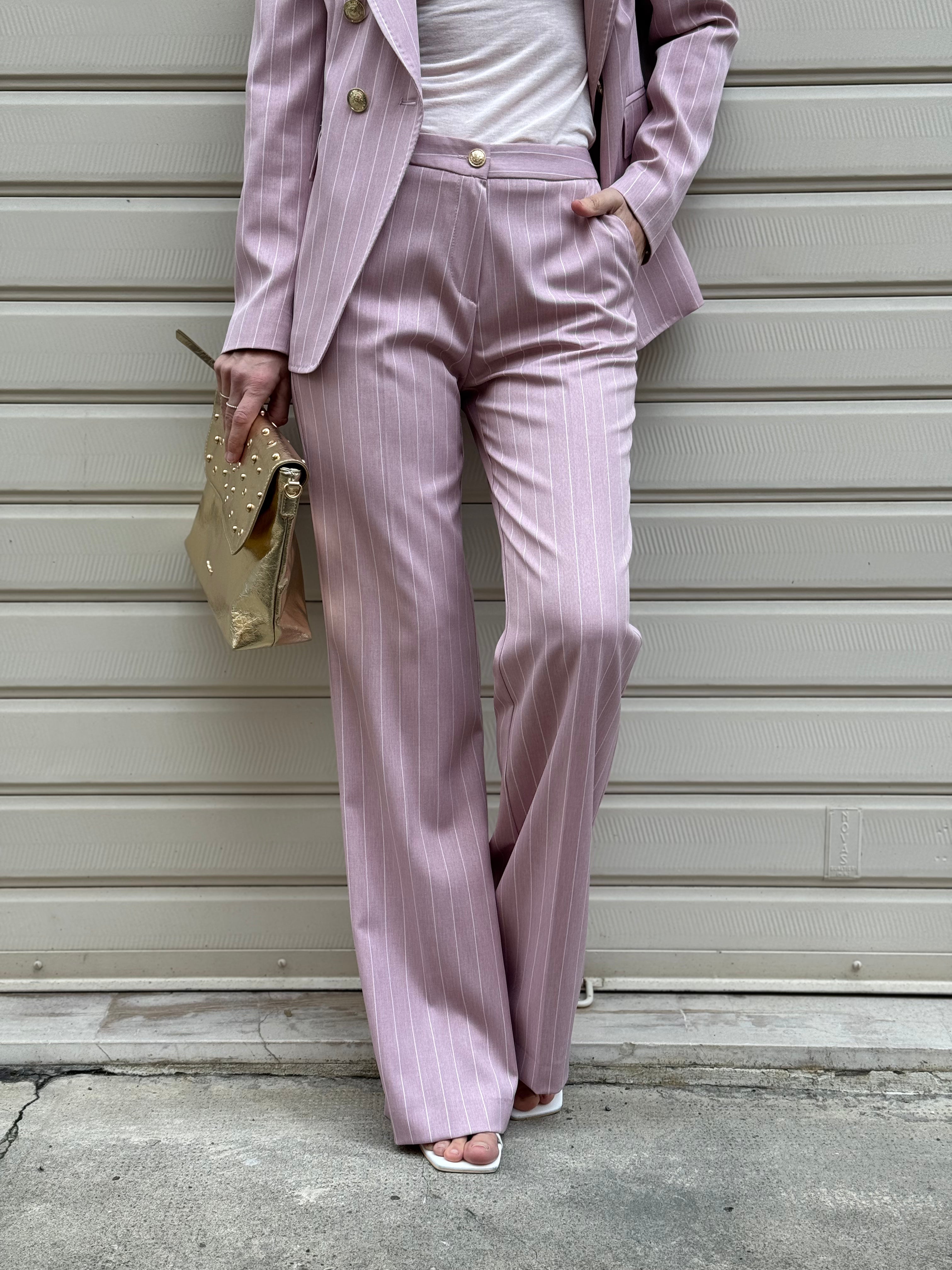 Pantalone gessato Artigli